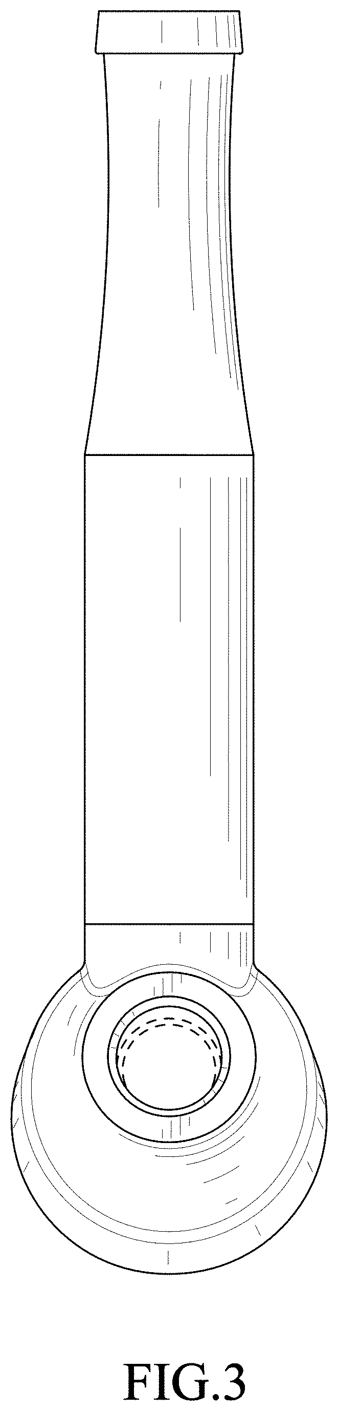 Patent USD1001354 Figure 3 – Hookah water pipe