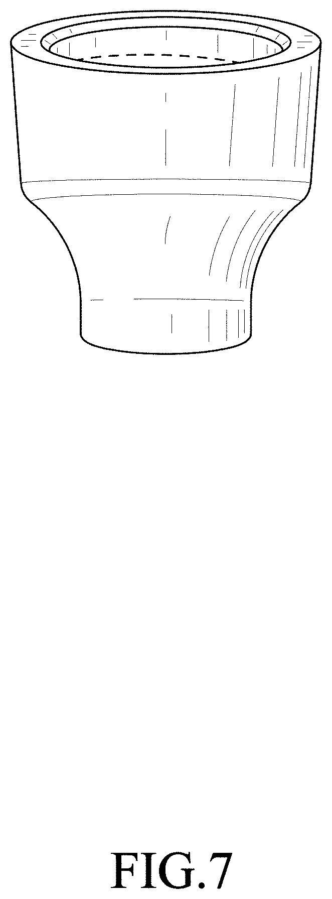 Patent USD1001354 Figure 7 – Hookah water pipe