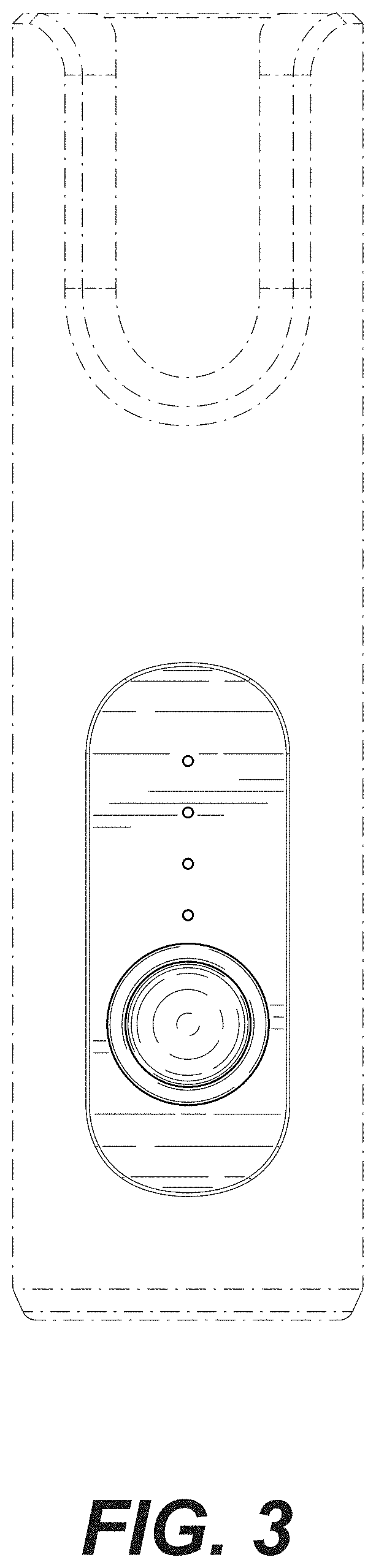 Patent USD1001356 Figure 3 – Vaporizer power unit