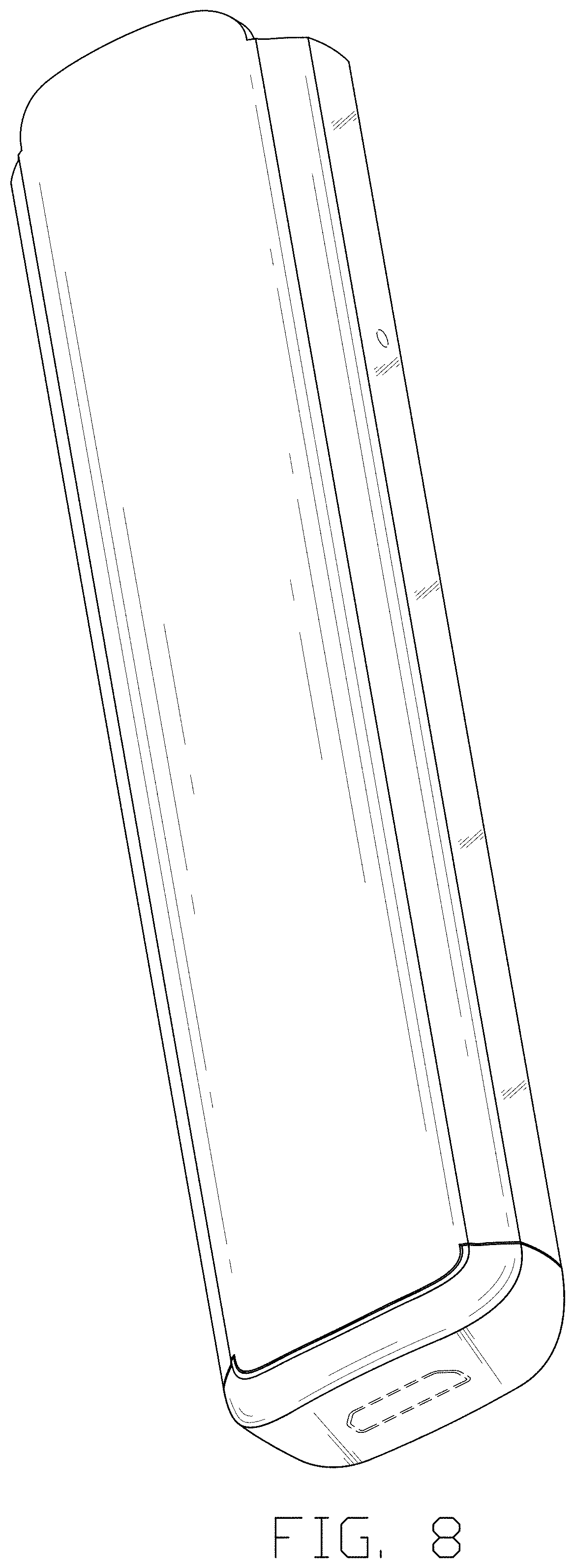Patent USD1001358 Figure 8 – Power supply device for electronic cigarette