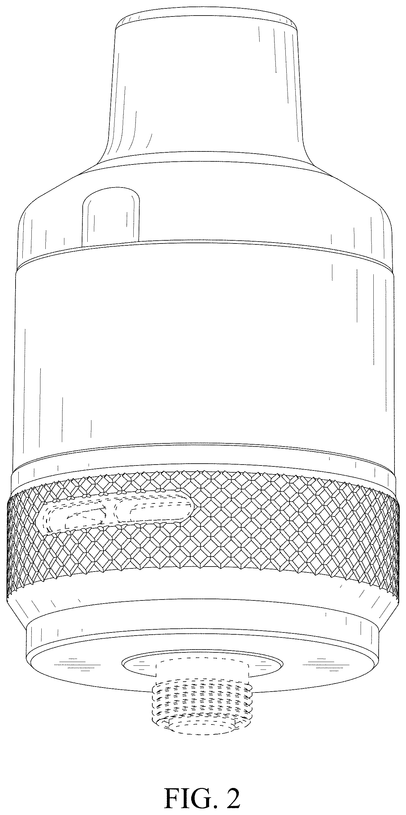 Patent USD1001359 Figure 2 – Atomizer for electronic atomizing device