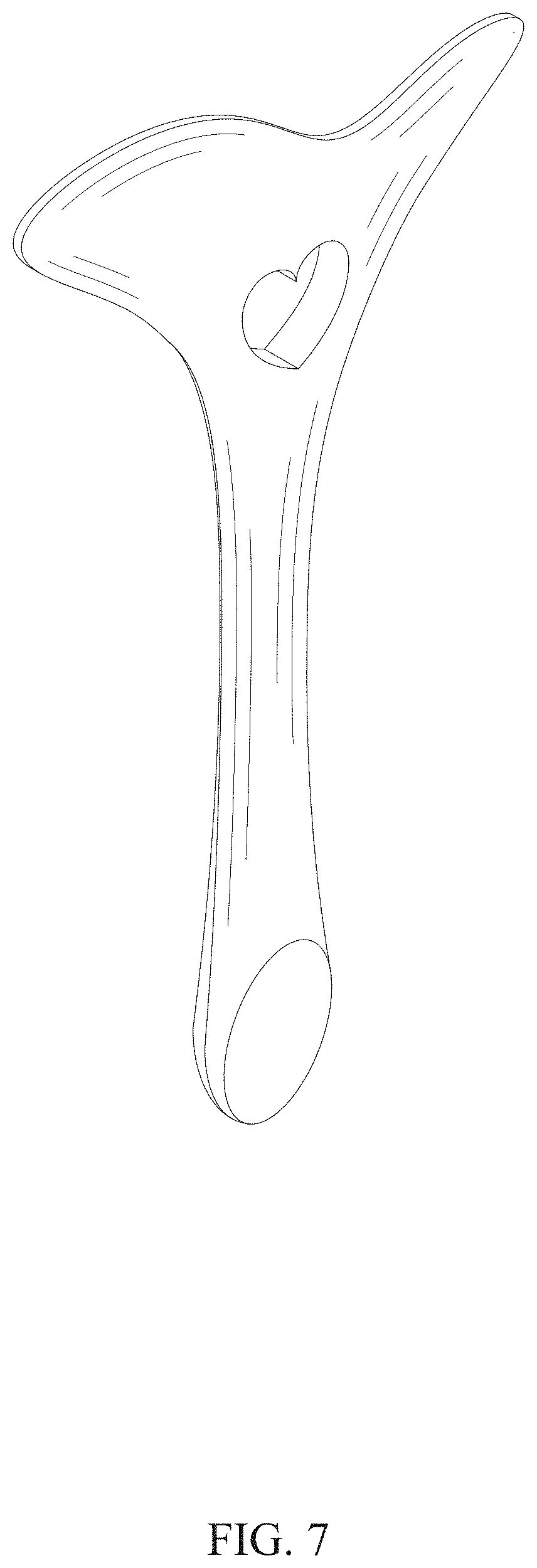 Patent USD1001366 Figure 7 – Eyeliner stencil
