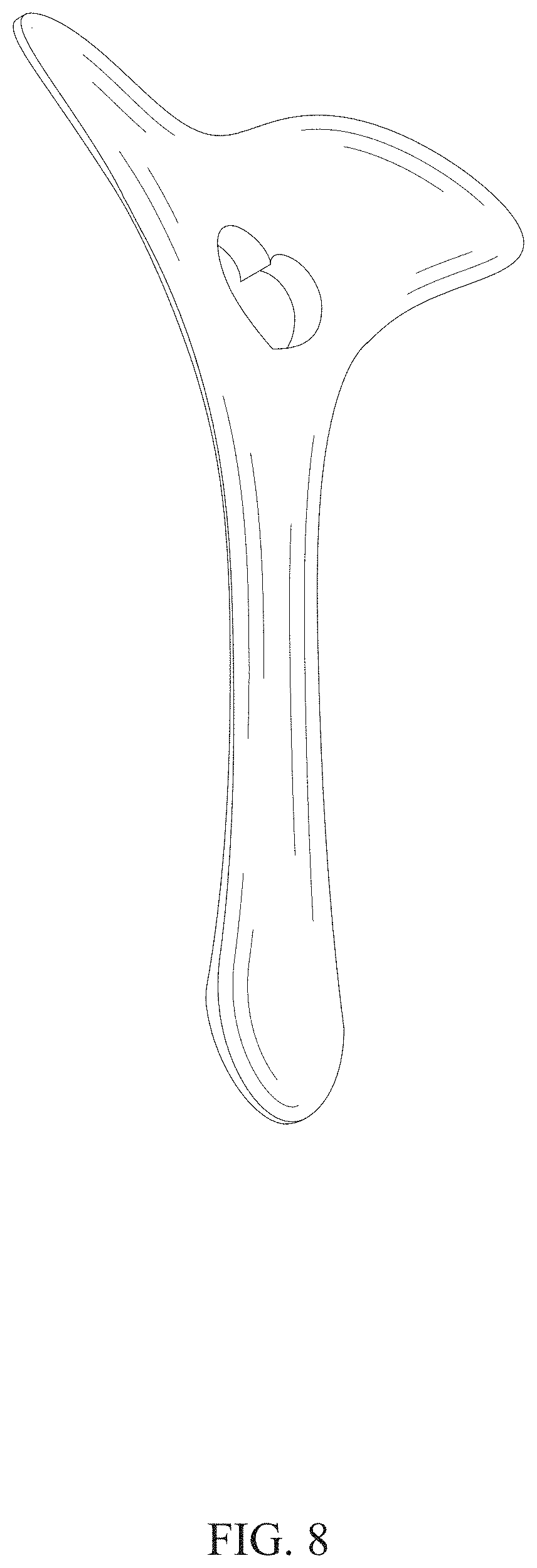 Patent USD1001366 Figure 8 – Eyeliner stencil