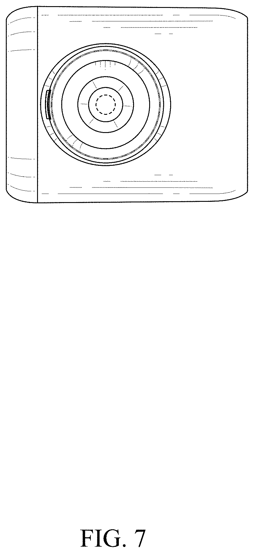 Patent USD1001369 Figure 7 – Hair dryer