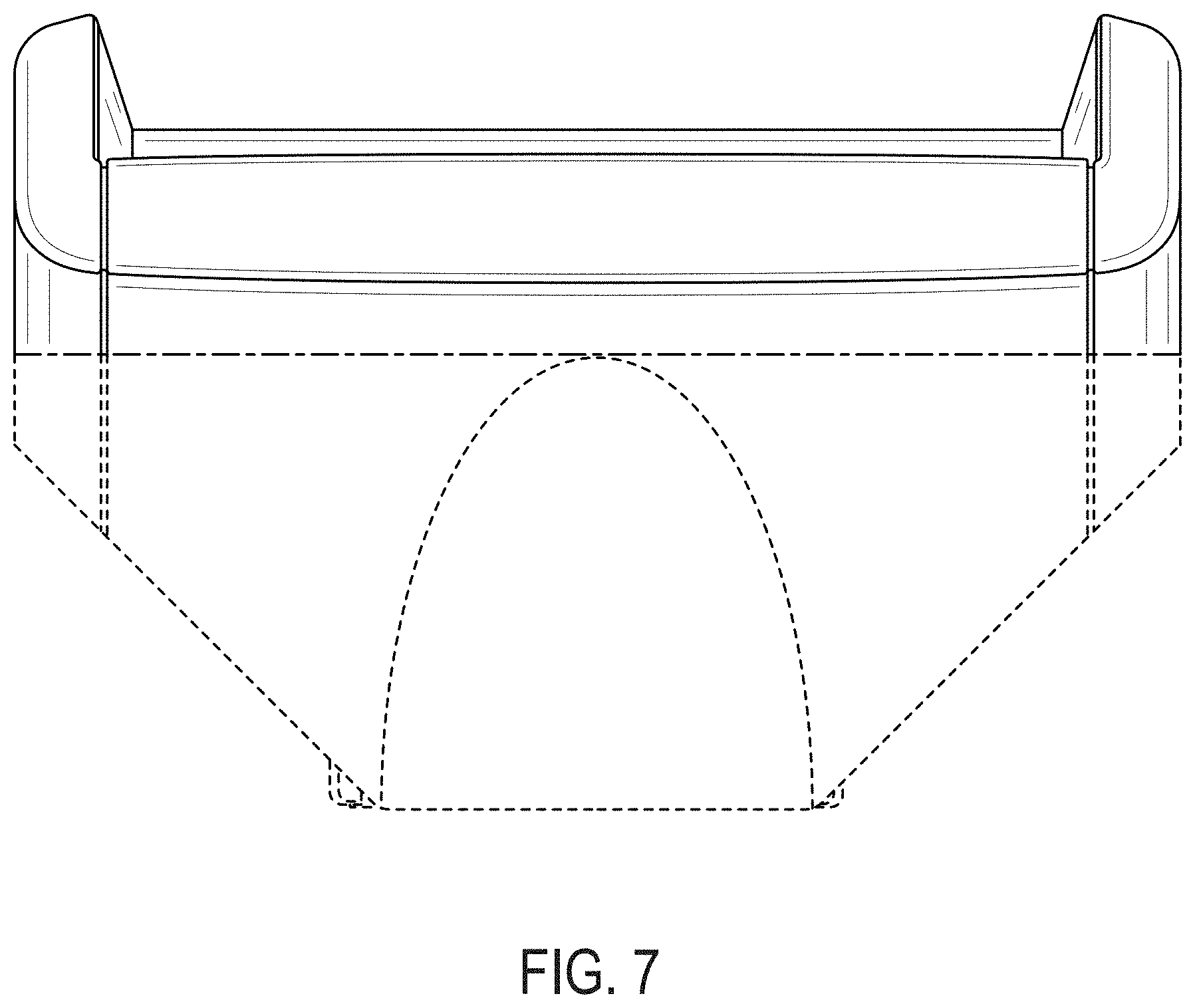 Patent USD1001371 Figure 7 – Accessory for a hairdryer