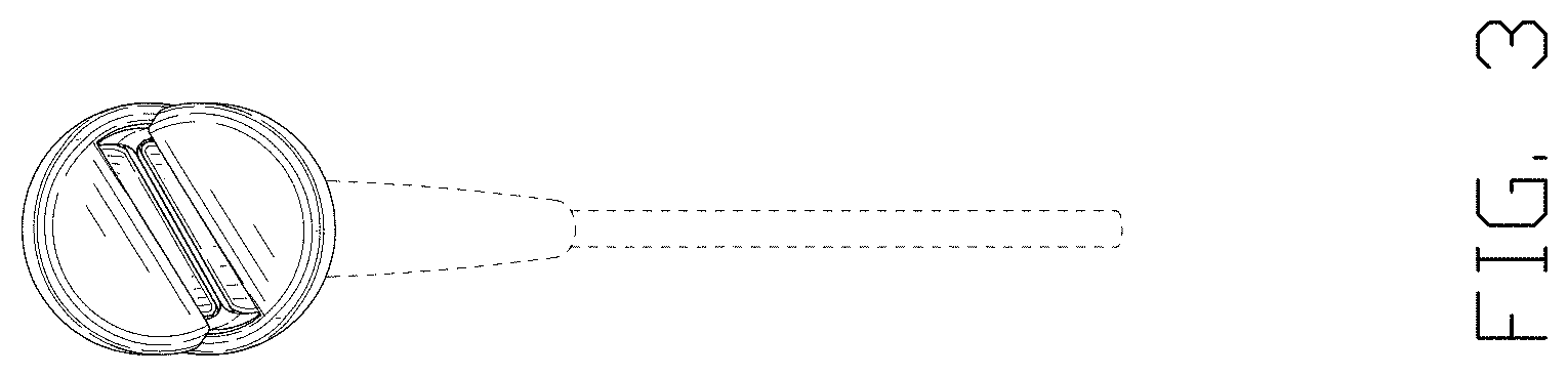 Patent USD1001373 Figure 3 – Hair straightener