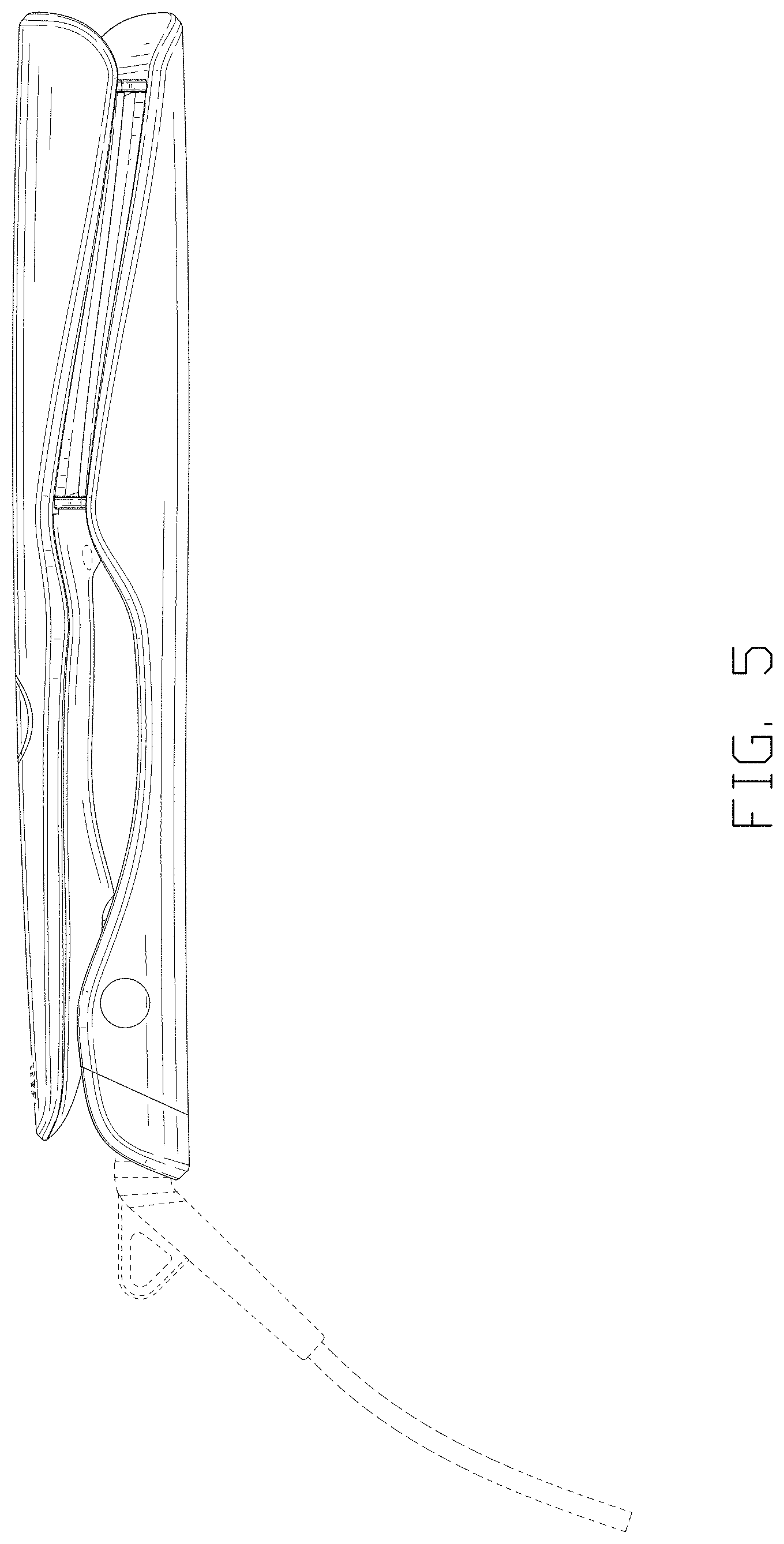 Patent USD1001373 Figure 5 – Hair straightener
