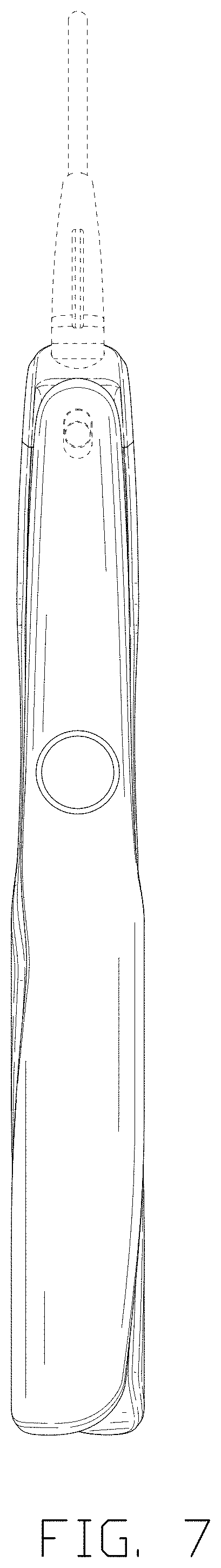 Patent USD1001373 Figure 7 – Hair straightener