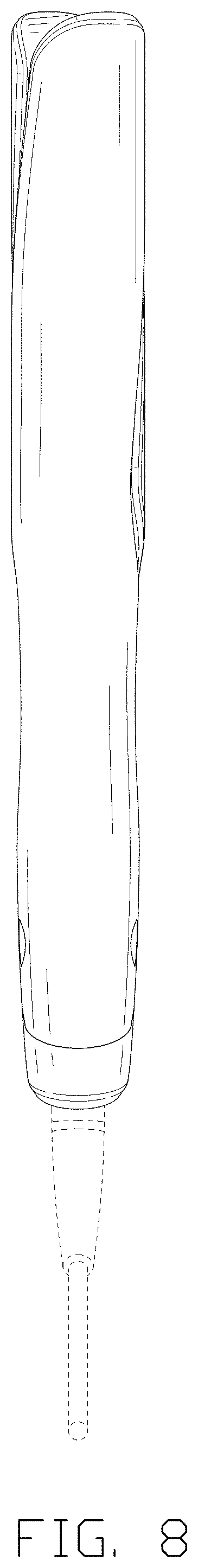 Patent USD1001373 Figure 8 – Hair straightener