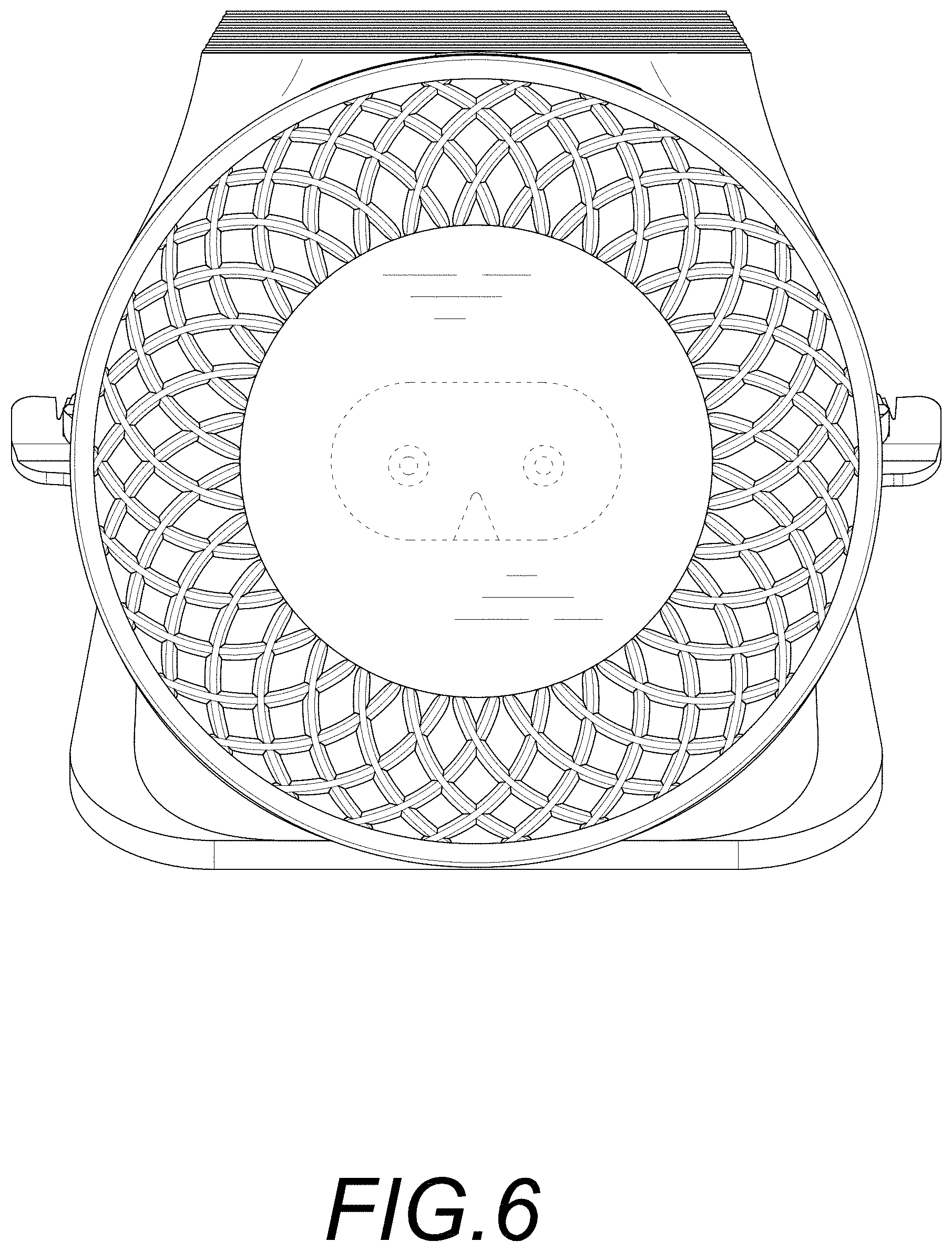 Patent USD1001374 Figure 6 – Hair trimmer