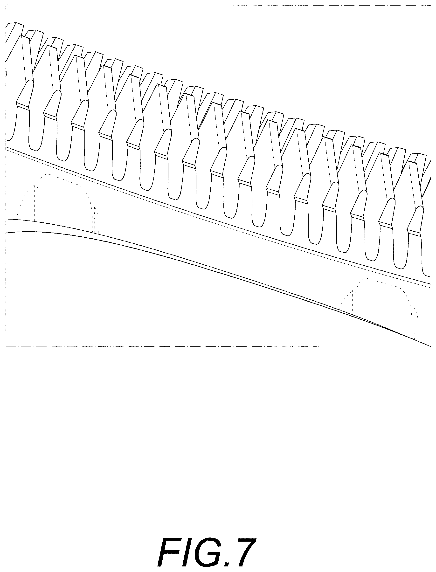 Patent USD1001374 Figure 7 – Hair trimmer