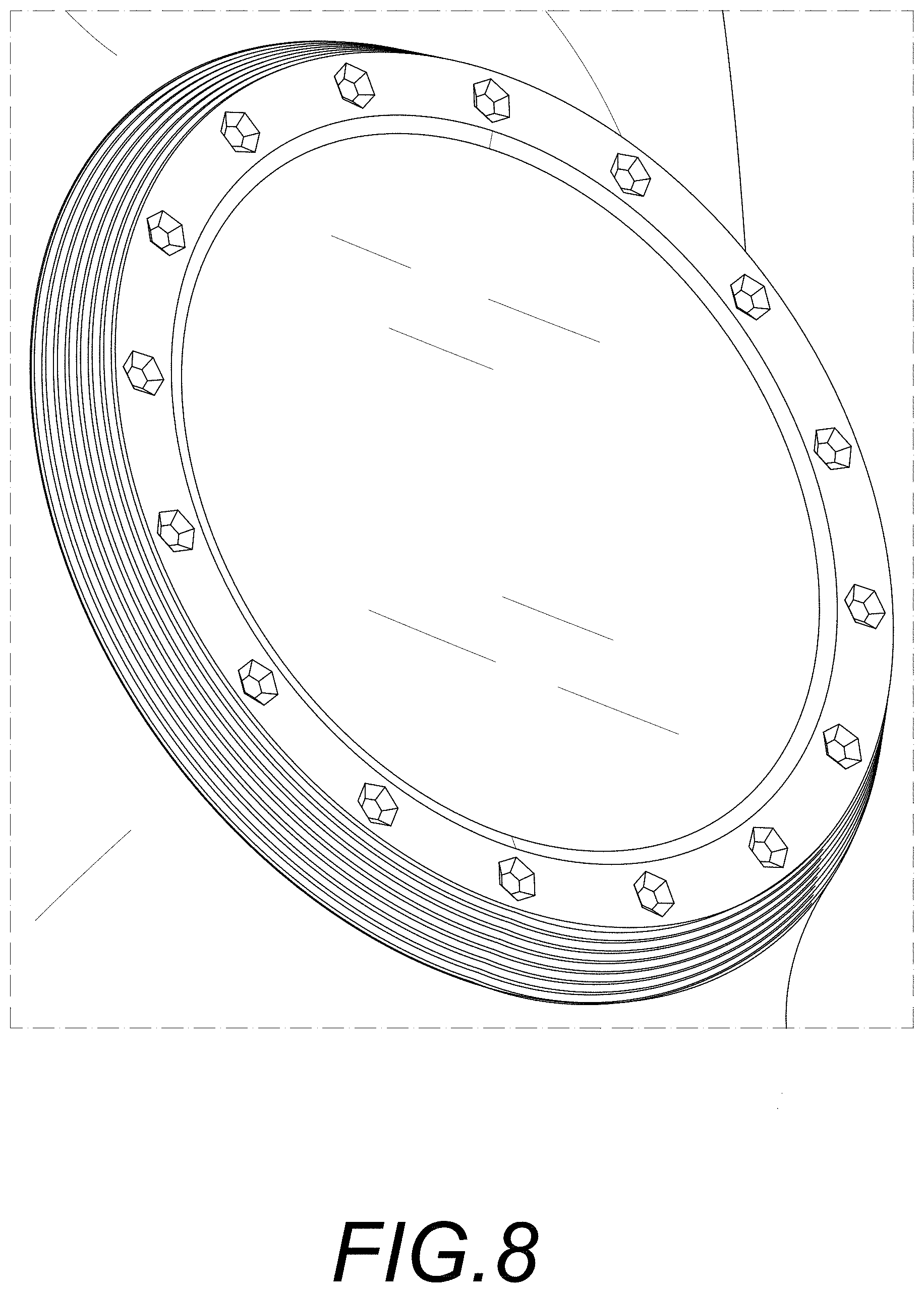 Patent USD1001374 Figure 8 – Hair trimmer