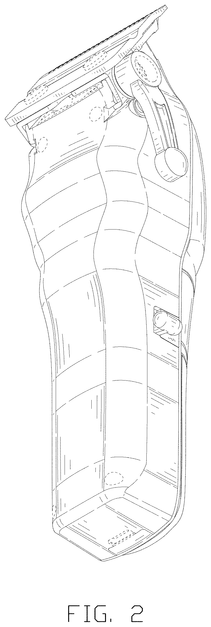 Patent USD1001375 Figure 2 – Hair clipper