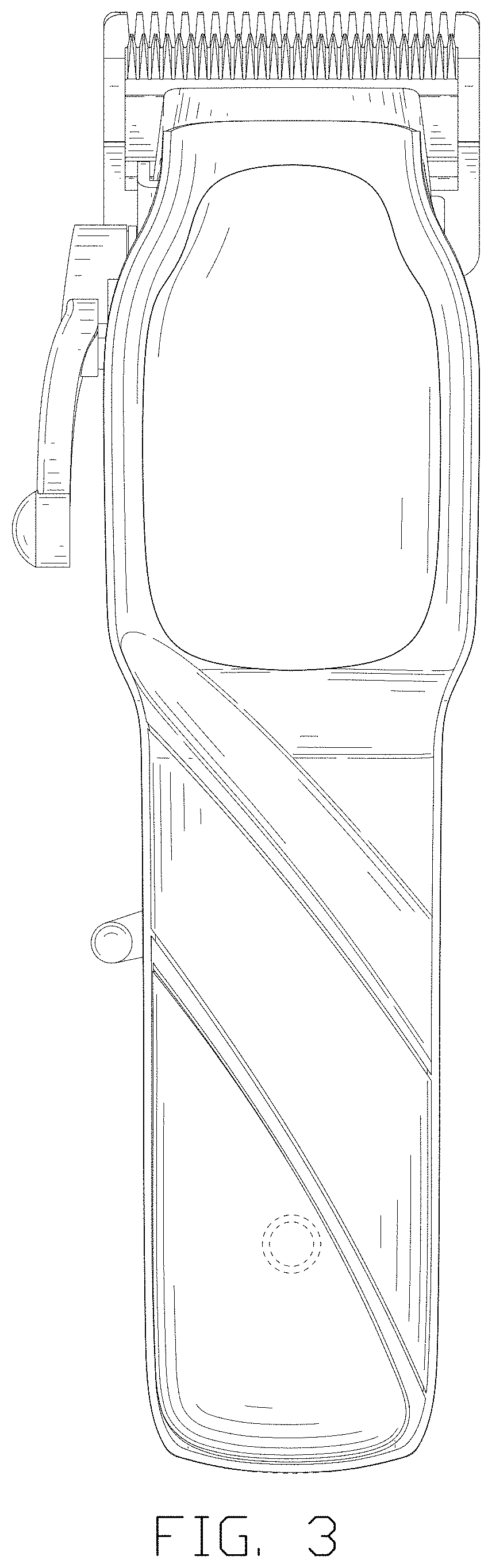 Patent USD1001375 Figure 3 – Hair clipper