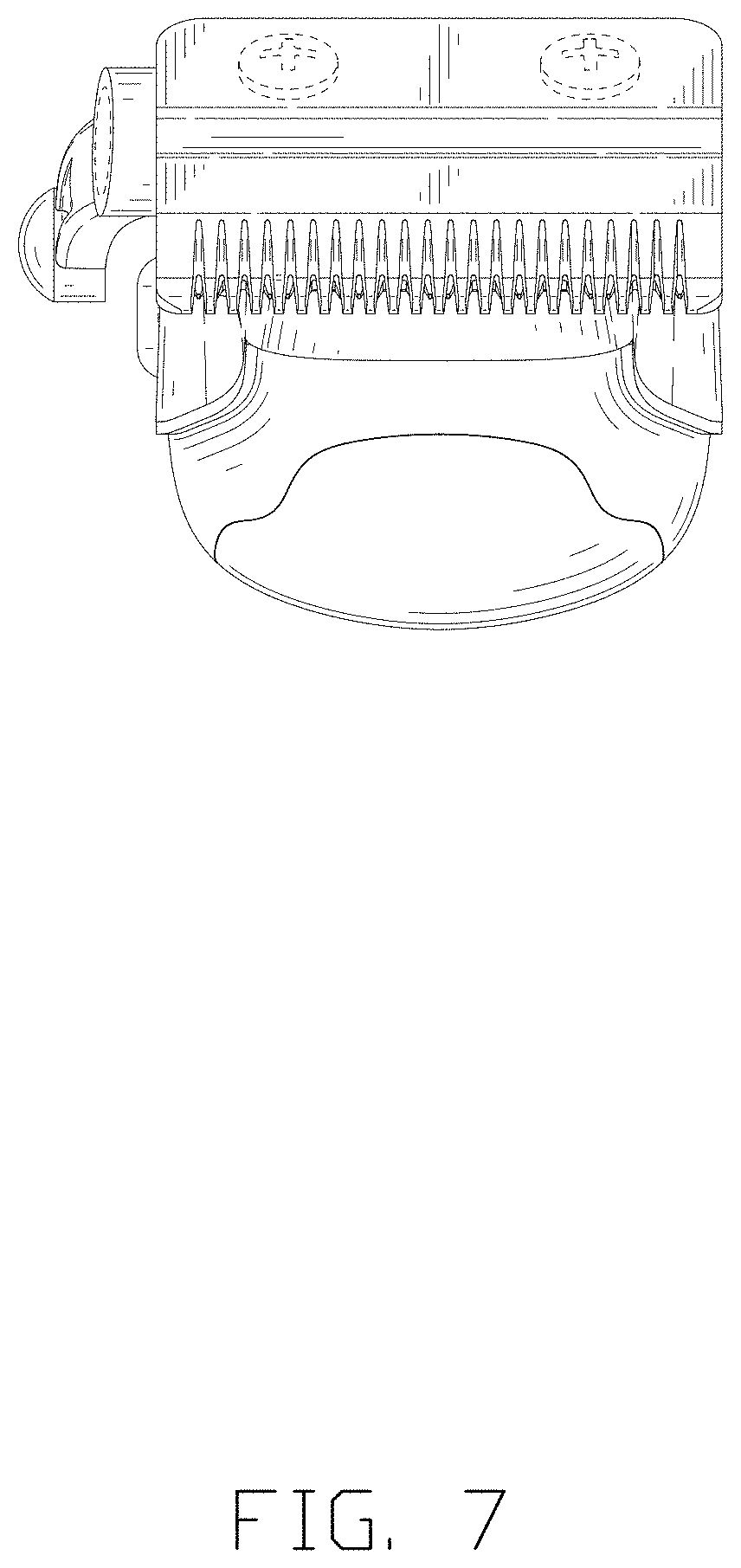Patent USD1001375 Figure 7 – Hair clipper