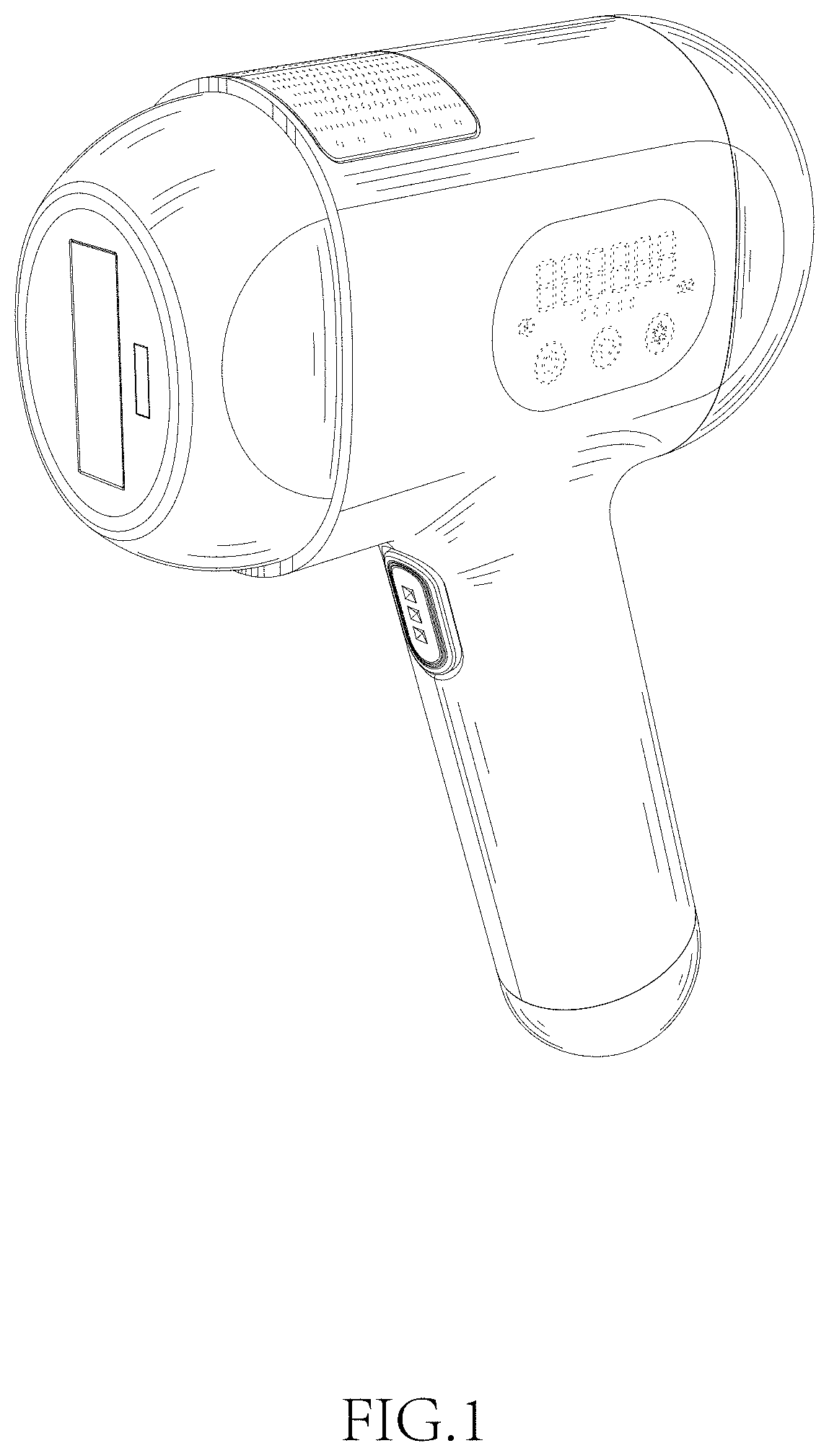 Patent USD1001376 Figure 1 – Hair removal instrument