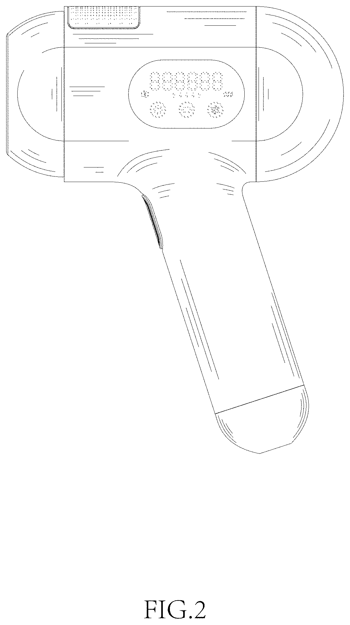 Patent USD1001376 Figure 2 – Hair removal instrument