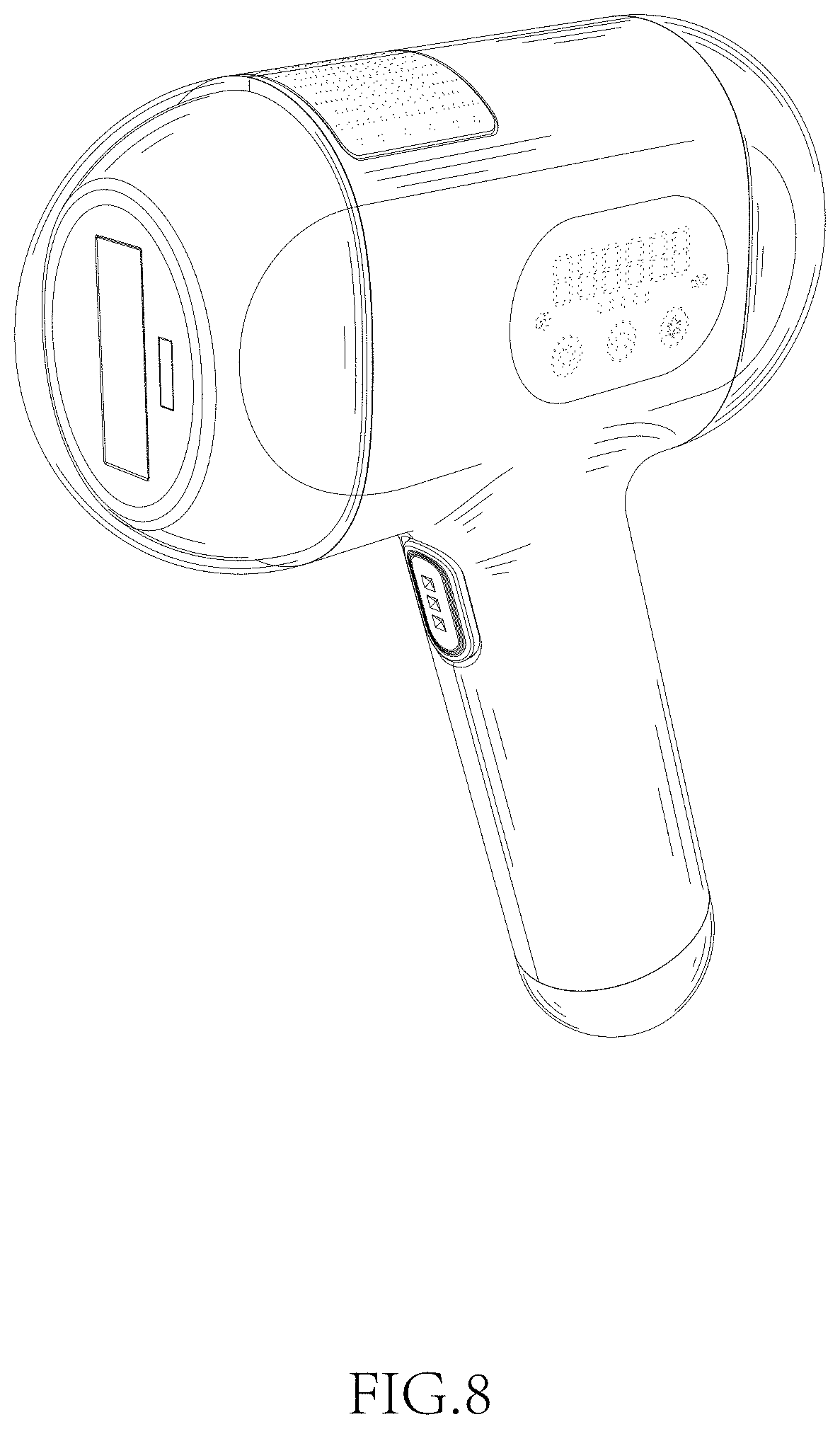 Patent USD1001376 Figure 8 – Hair removal instrument