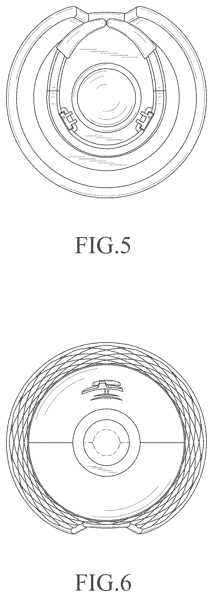 Patent USD1001379 Figure 5 – Hair curler