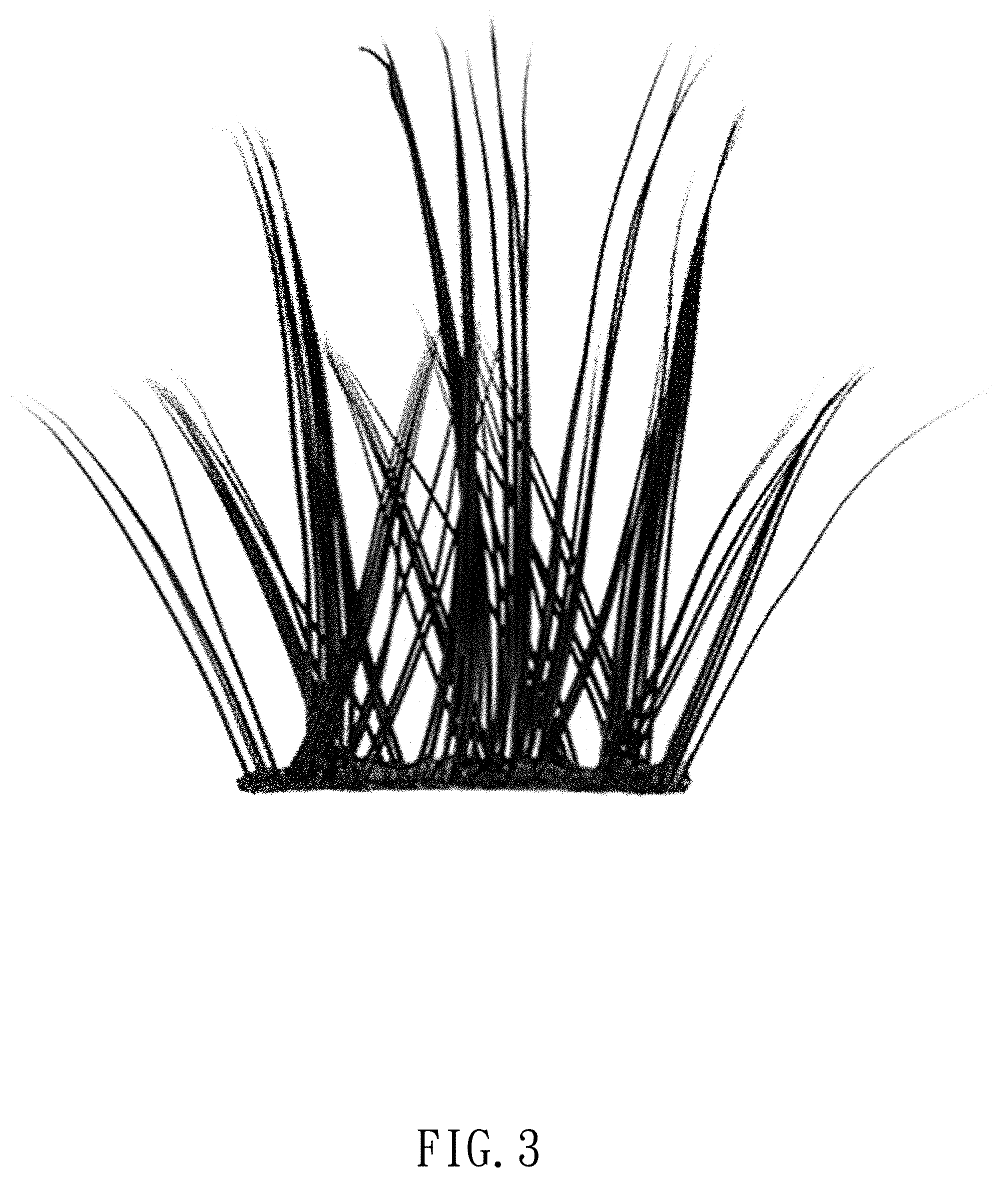 Patent USD1001380 Figure 3 – False eyelashes