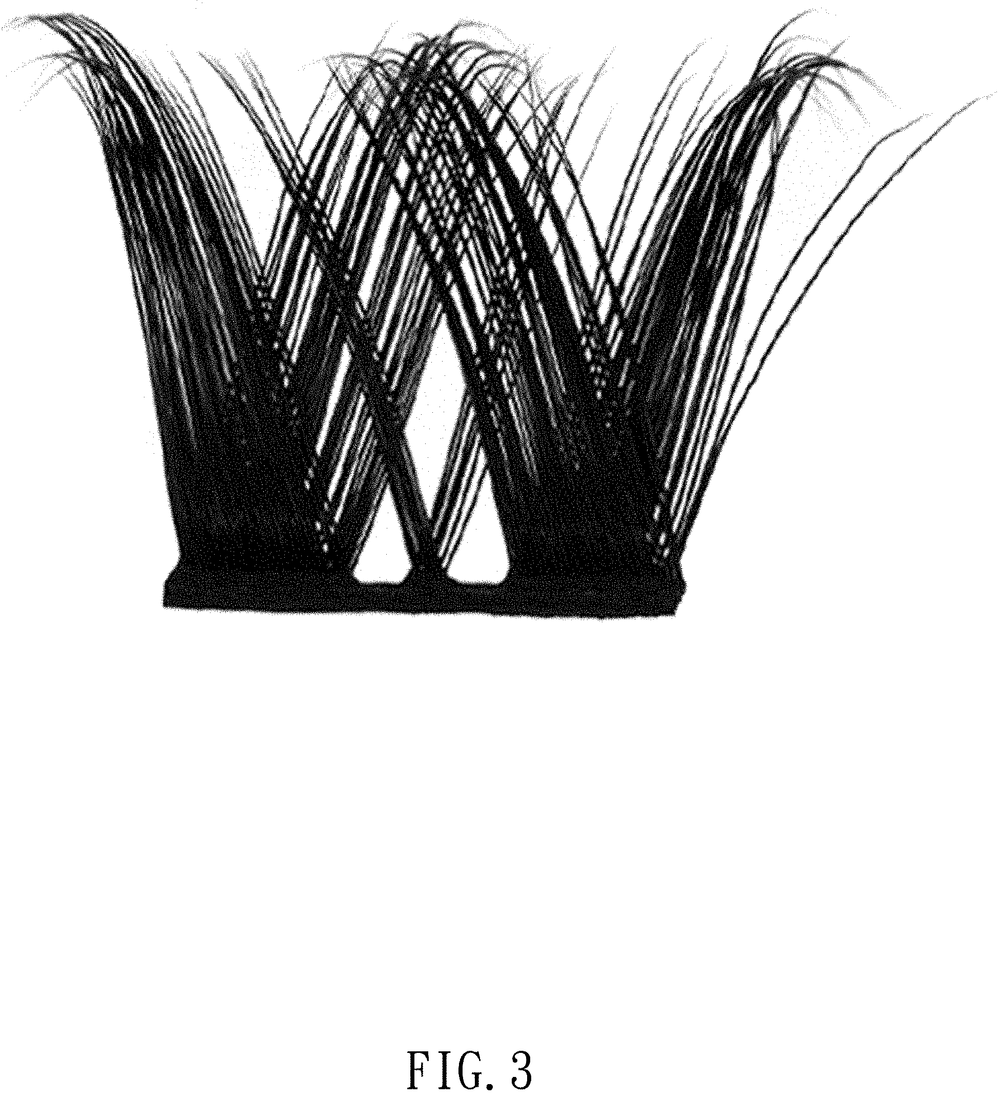 Patent USD1001381 Figure 3 – False eyelashes