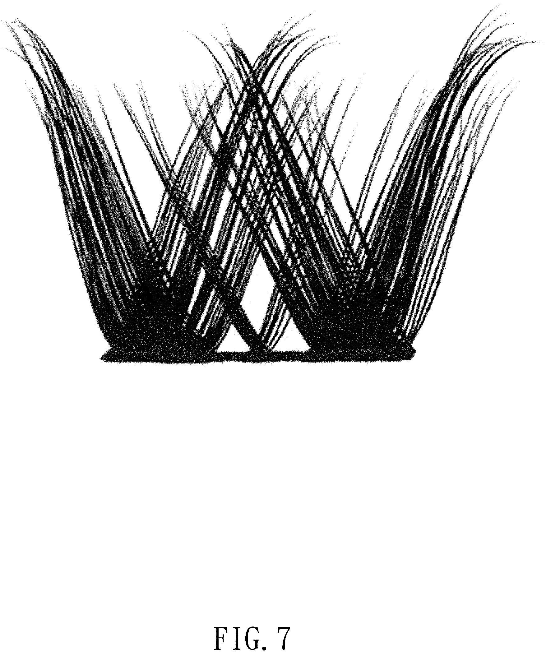 Patent USD1001381 Figure 7 – False eyelashes