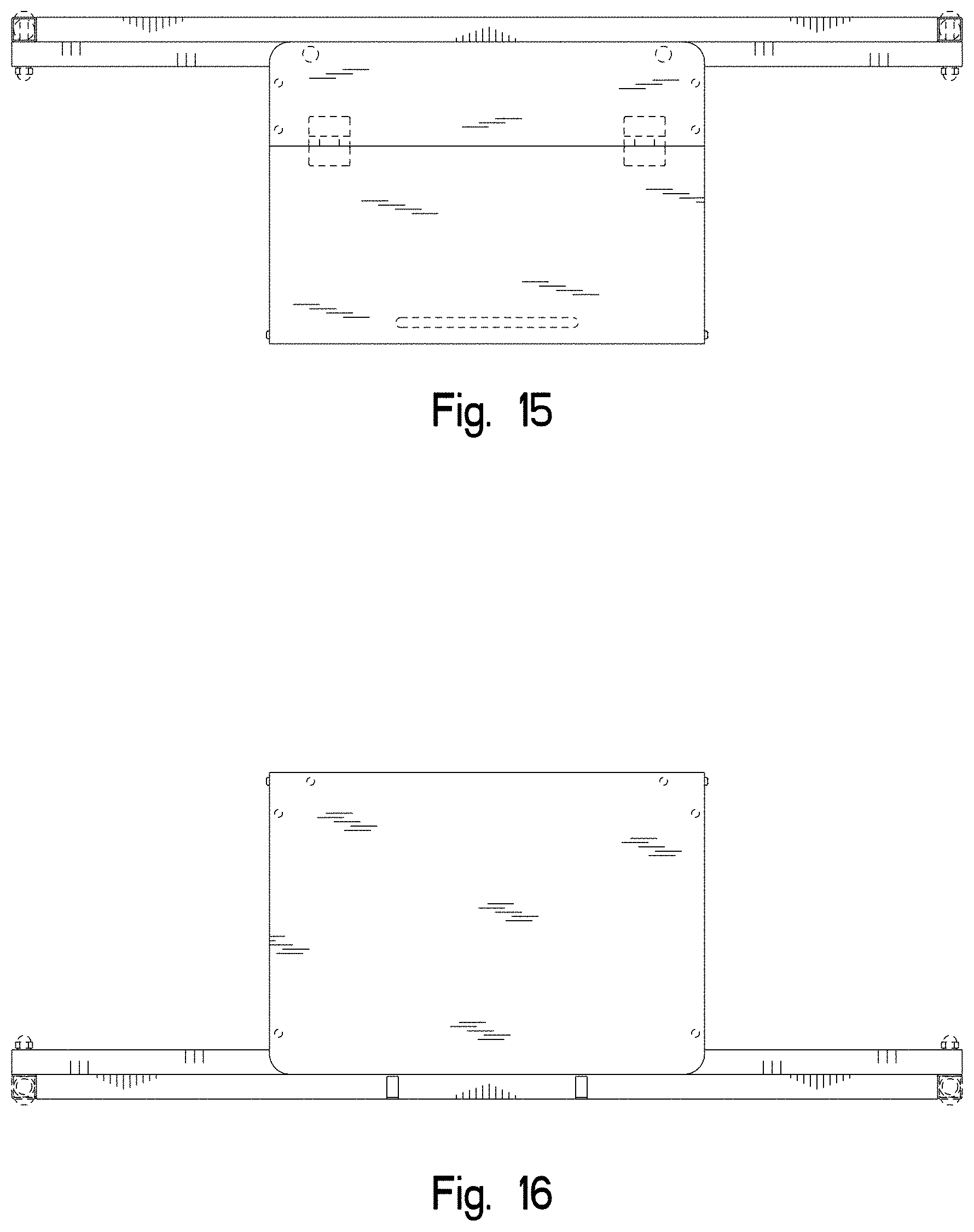 Patent USD1001383 Figure 12 – Combined breeder box and panel assembly