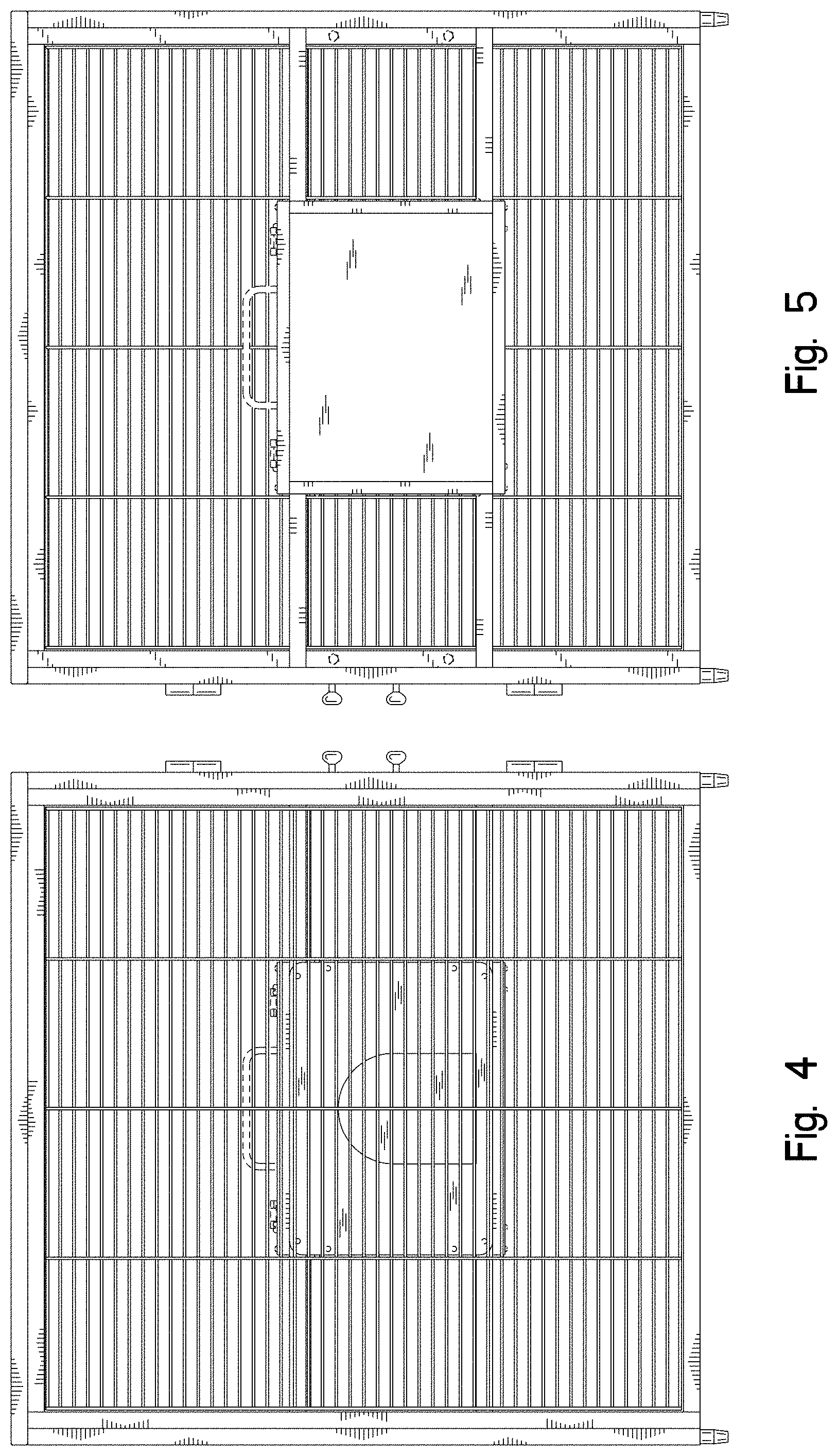Patent USD1001384 Figure 4 – Combined animal enclosure and breeder box assembly