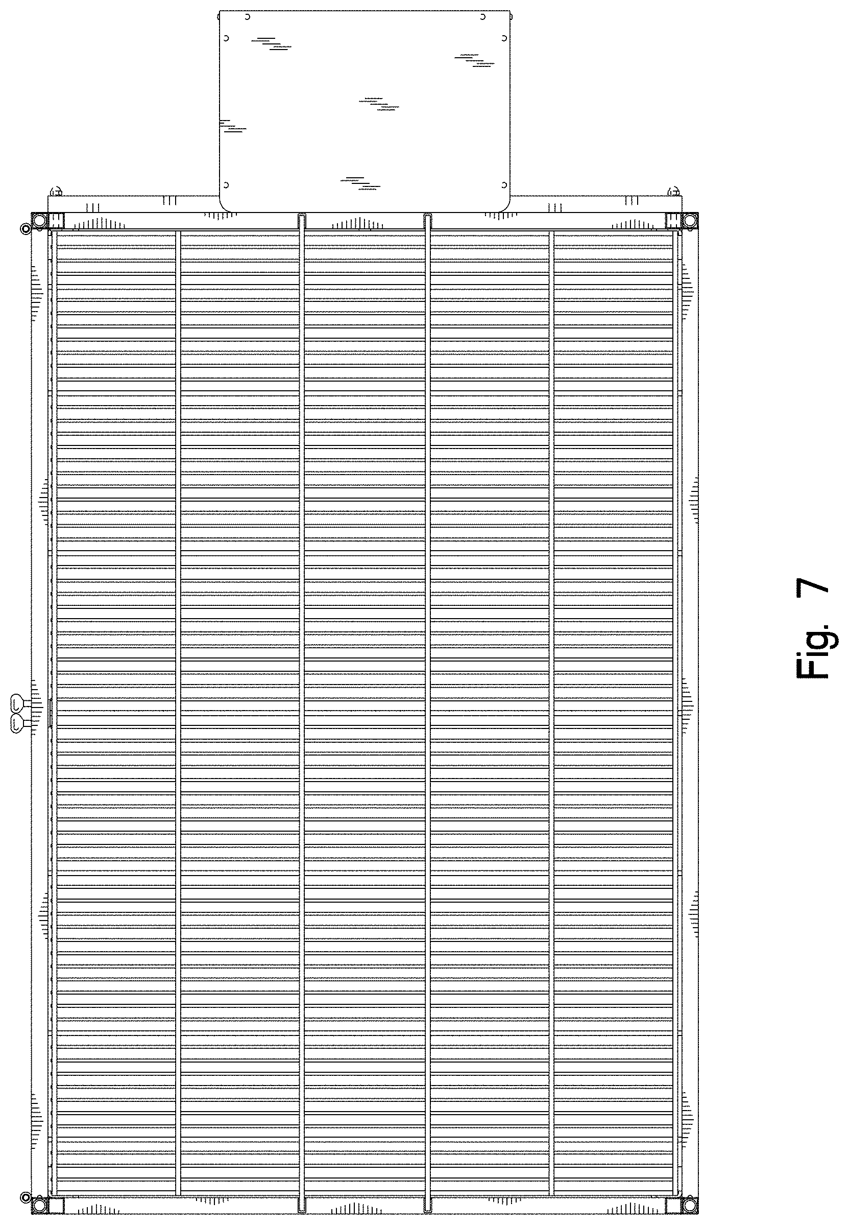 Patent USD1001384 Figure 6 – Combined animal enclosure and breeder box assembly