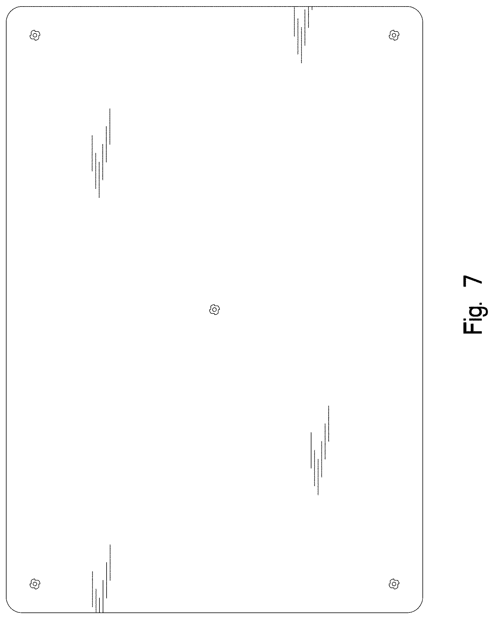 Patent USD1001385 Figure 5 – Base member of an animal bed assembly
