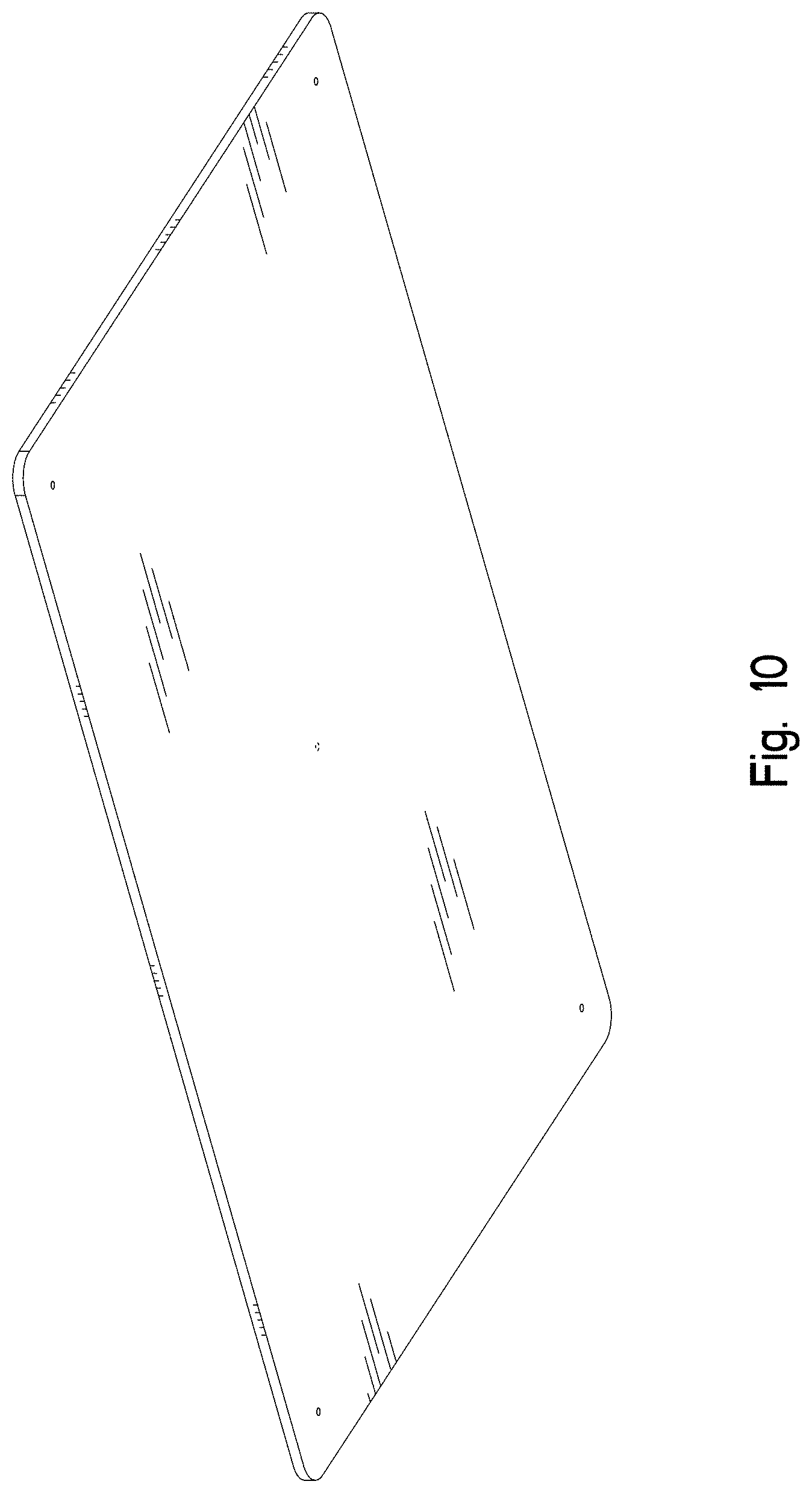 Patent USD1001385 Figure 8 – Base member of an animal bed assembly