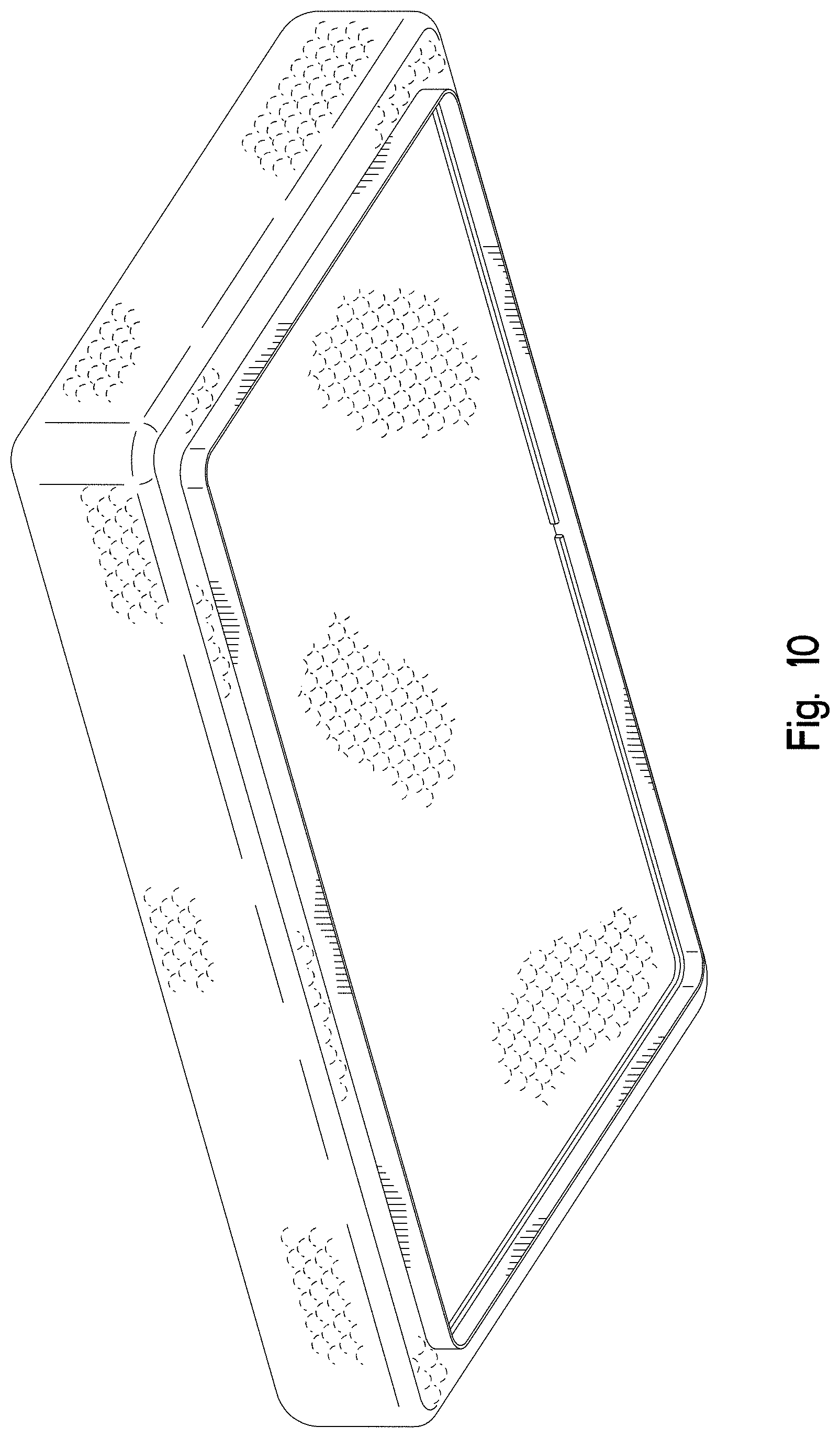 Patent USD1001386 Figure 8 – Bean bag top member of an animal bed assembly