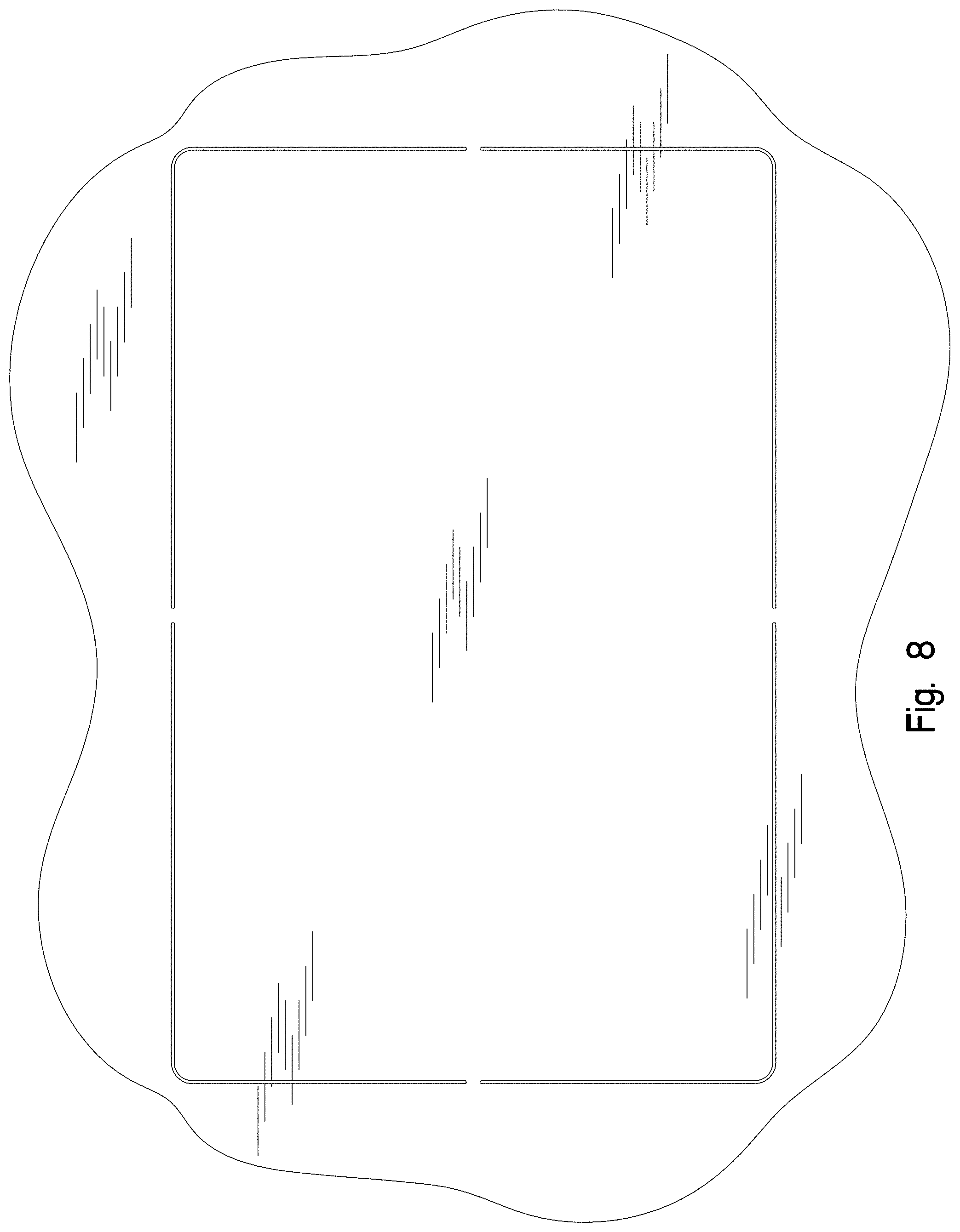 Patent USD1001387 Figure 6 – Sheep skin top member of an animal bed assembly