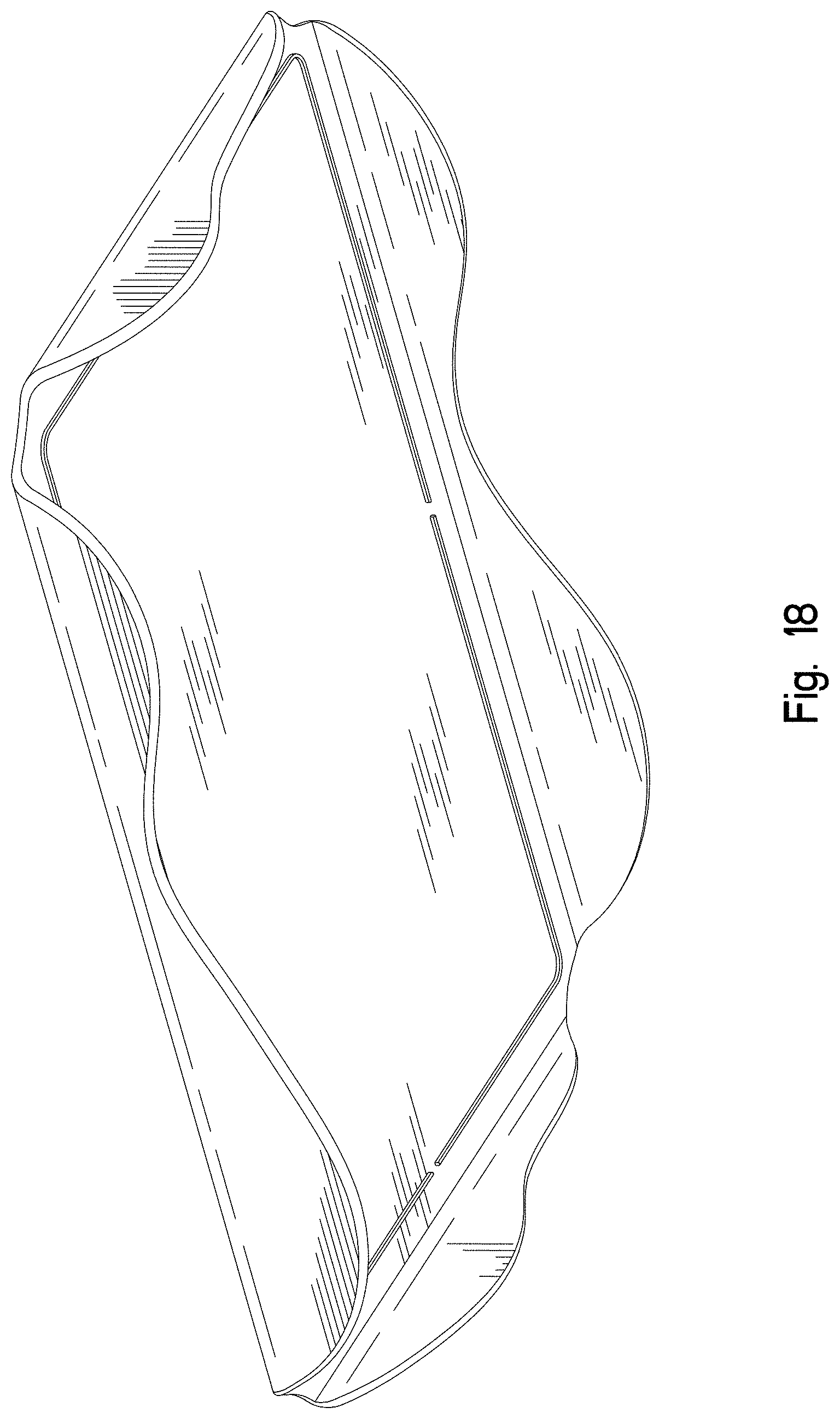 Patent USD1001387 Figure 14 – Sheep skin top member of an animal bed assembly