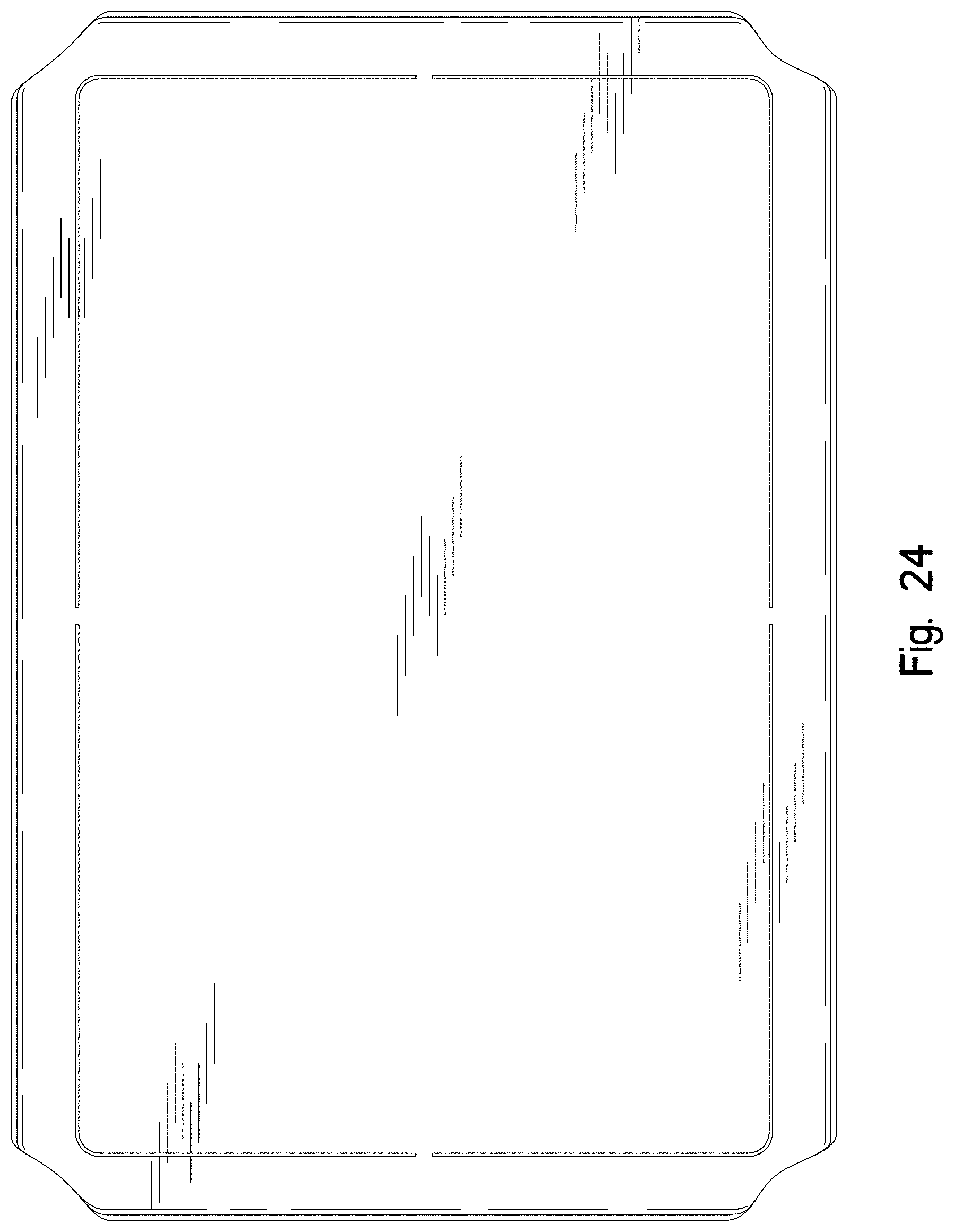 Patent USD1001387 Figure 18 – Sheep skin top member of an animal bed assembly