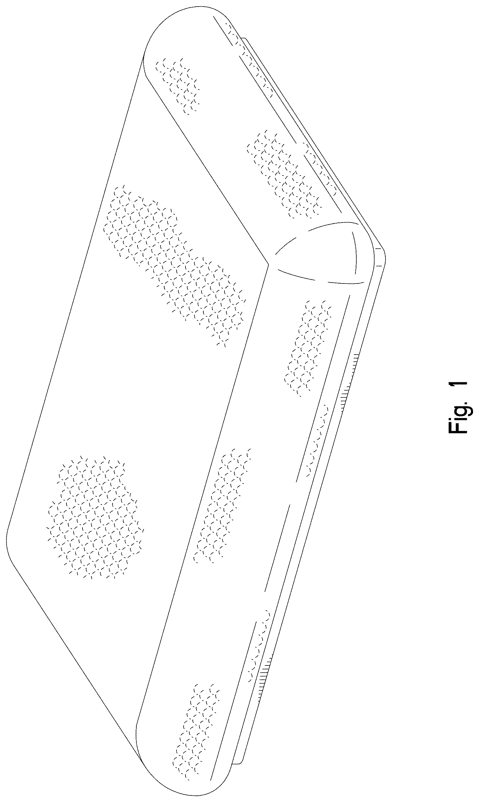 Patent USD1001388 Figure 1 – Bean bag top member of an animal bed assembly