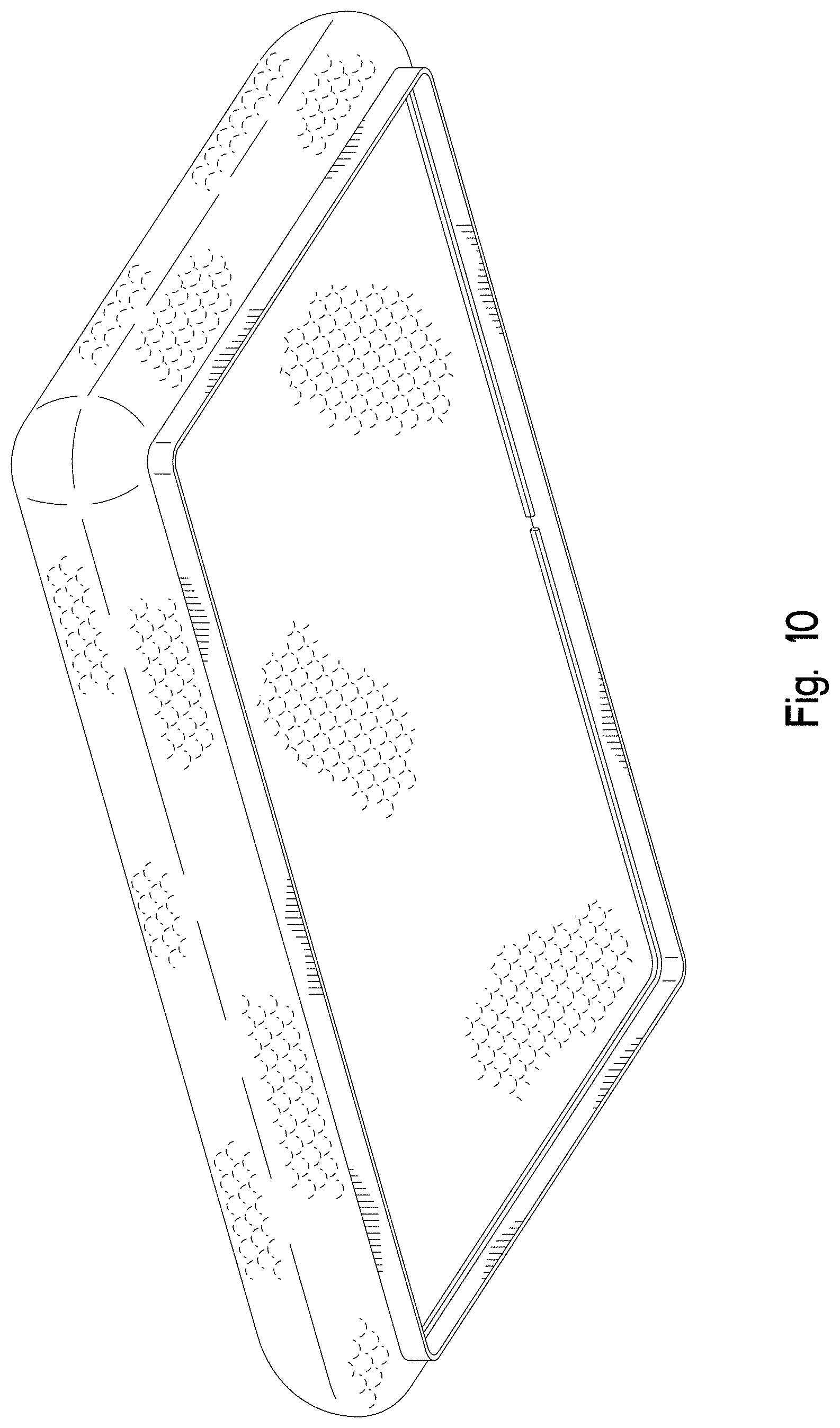 Patent USD1001388 Figure 8 – Bean bag top member of an animal bed assembly