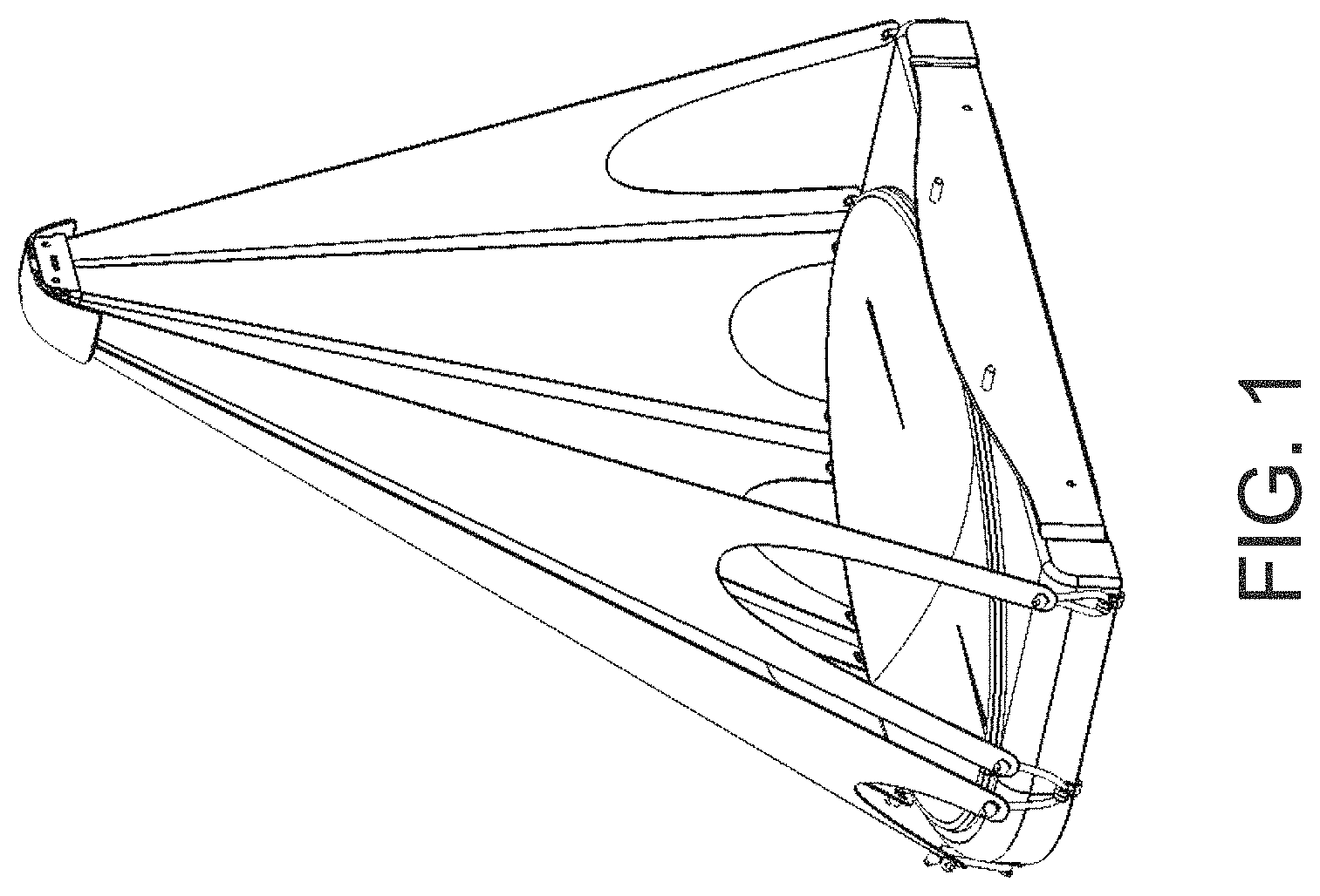 Patent USD1001389 Figure 1 – Bed for animals