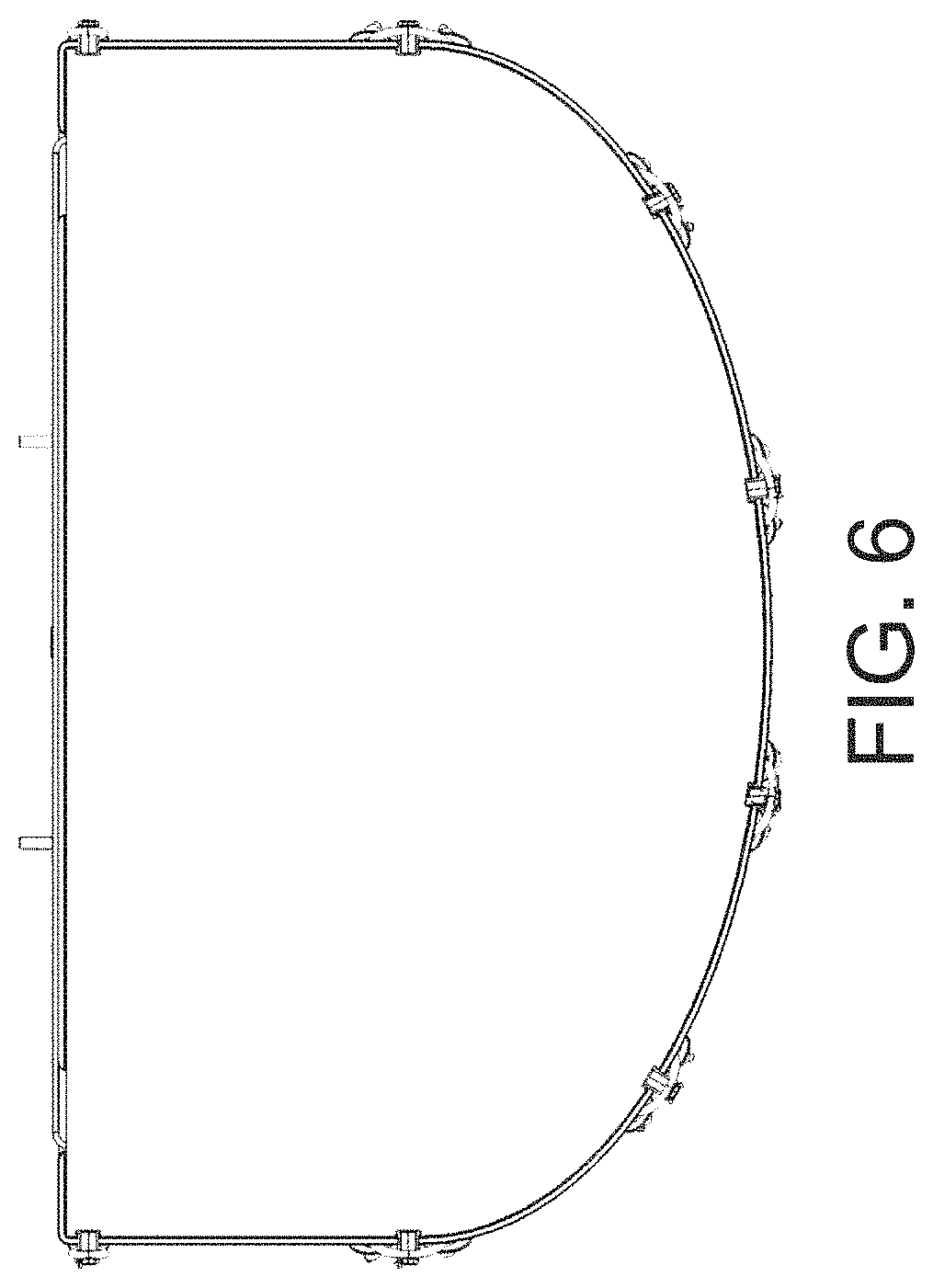 Patent USD1001389 Figure 6 – Bed for animals