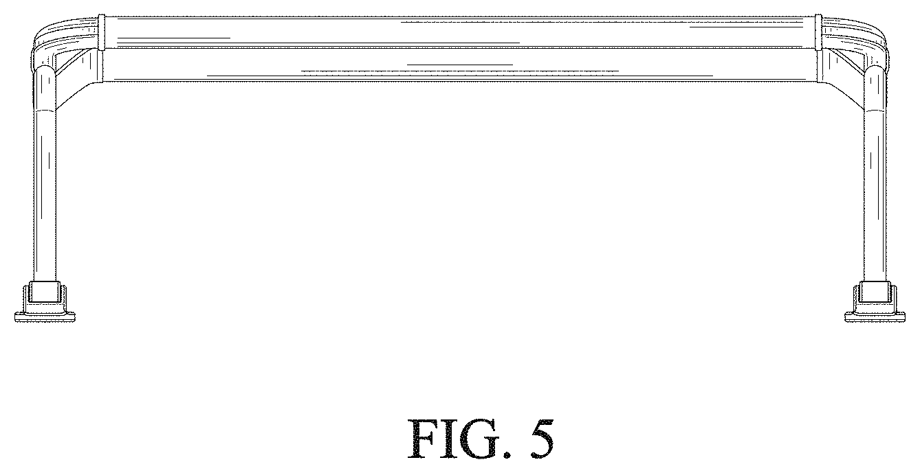 Patent USD1001390 Figure 5 – Pet bed