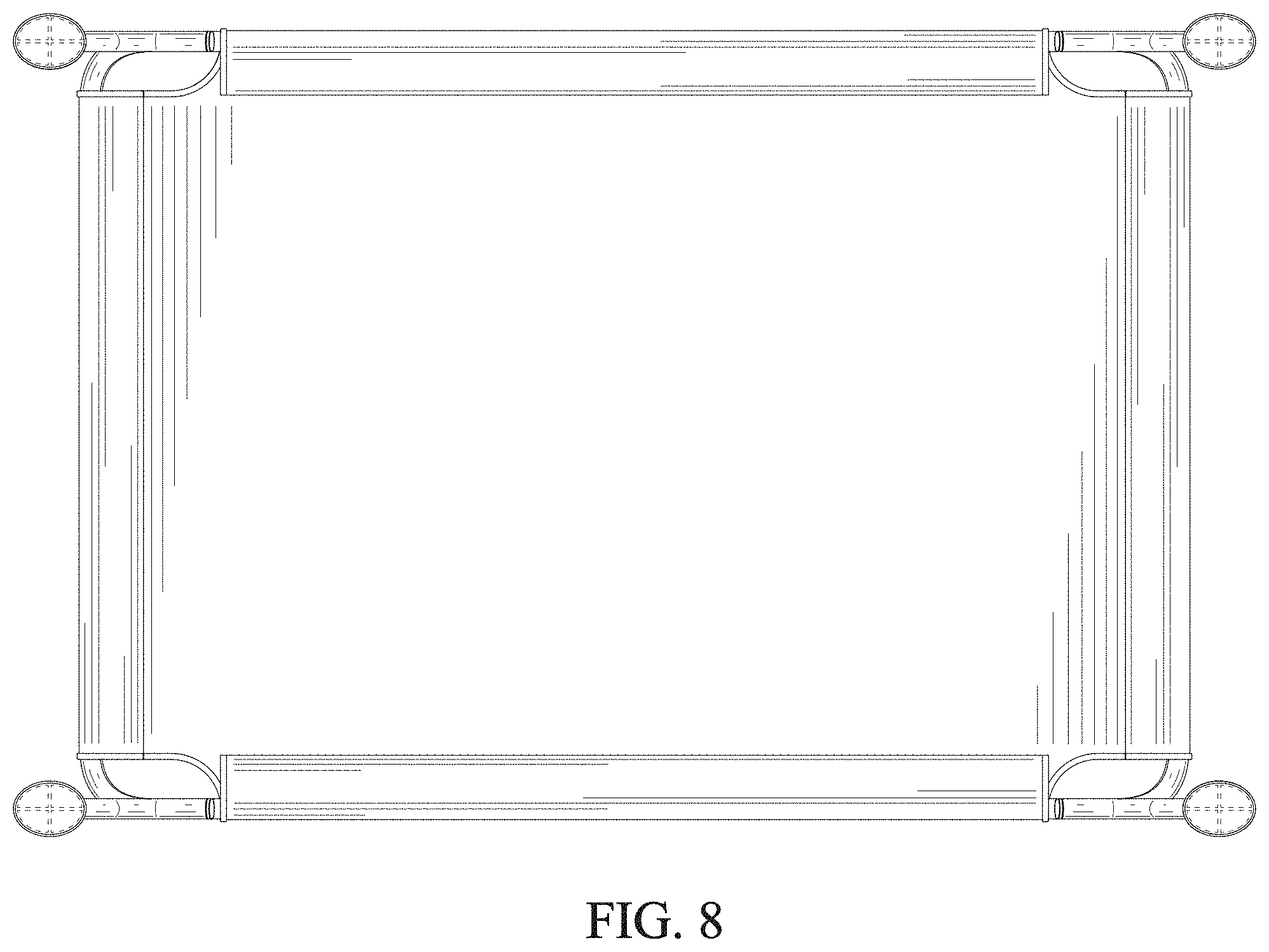 Patent USD1001390 Figure 8 – Pet bed