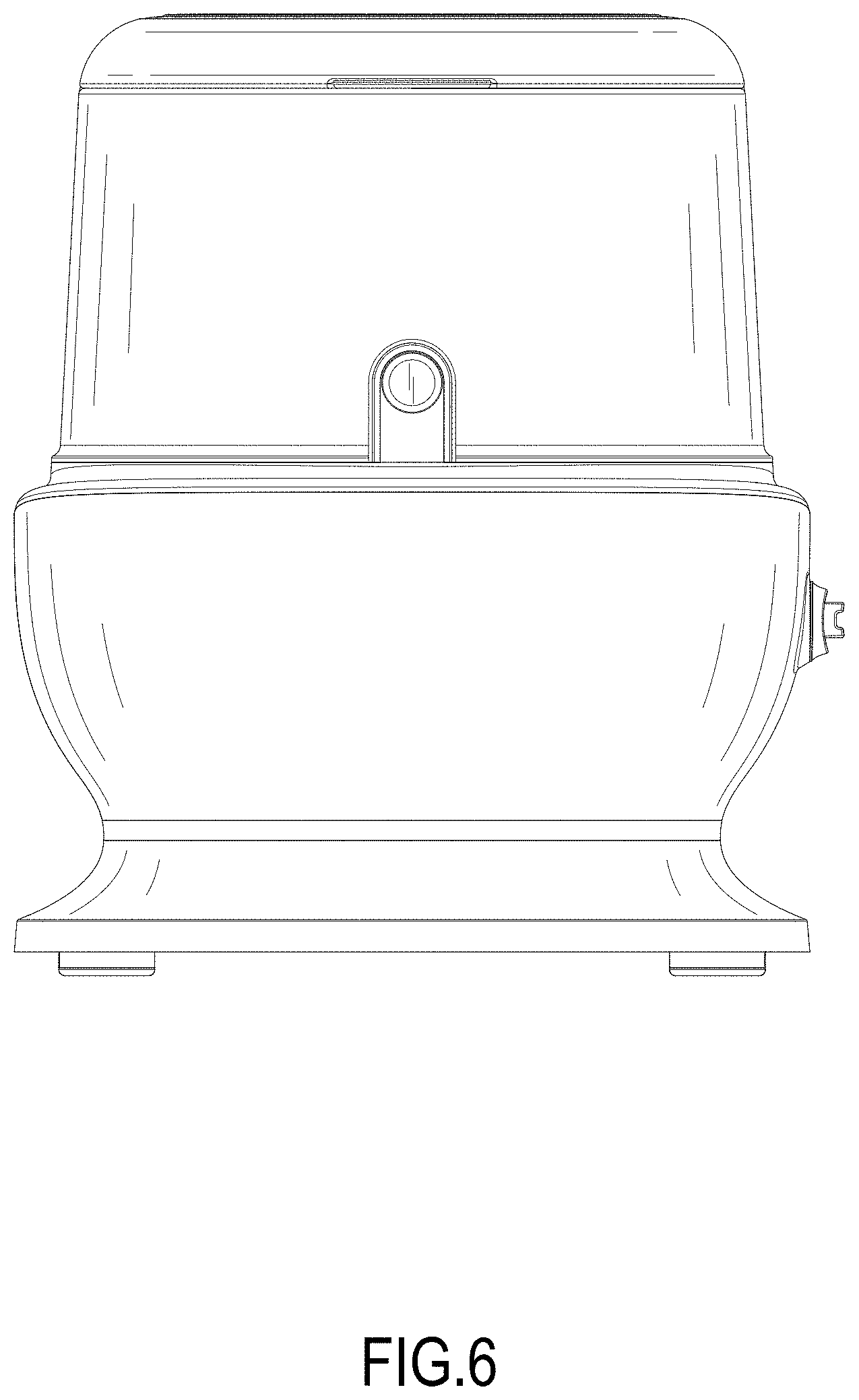 Patent USD1001392 Figure 6 – Pet hair vacuum cleaner