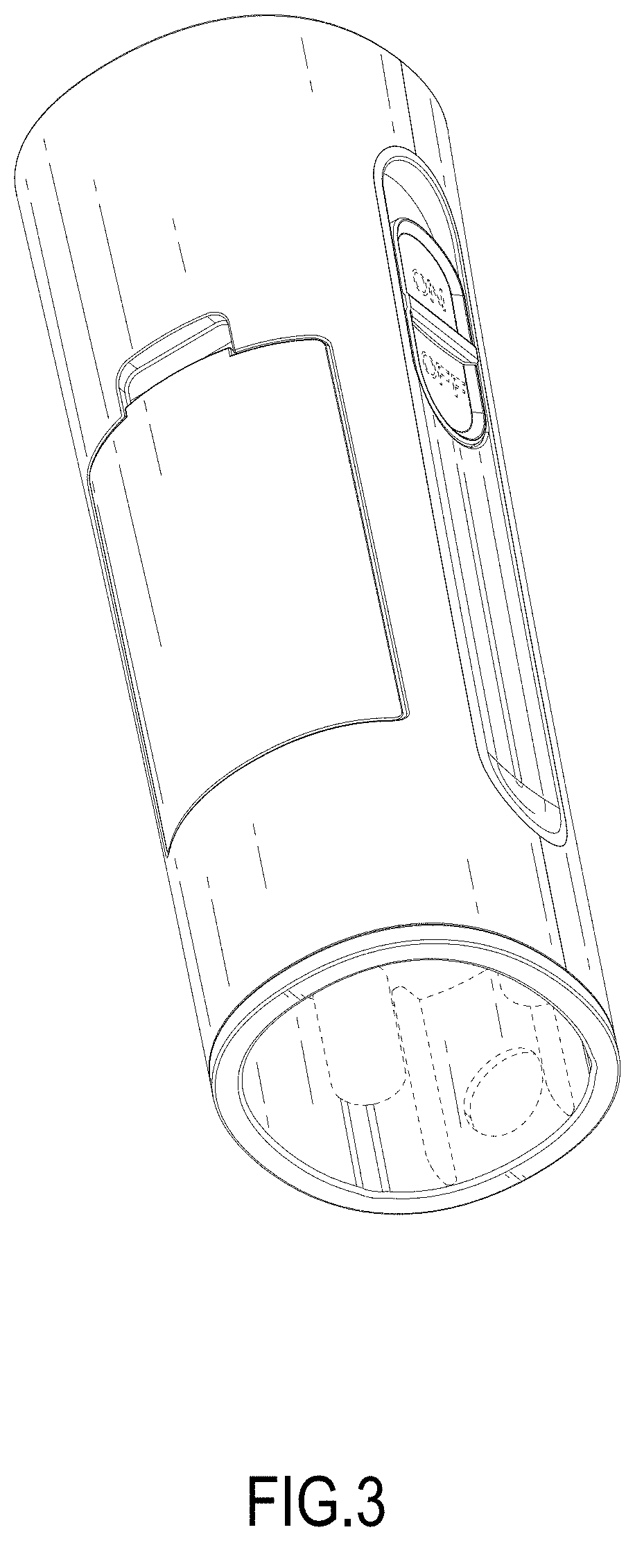 Patent USD1001393 Figure 3 – Multifunctional pet grooming device