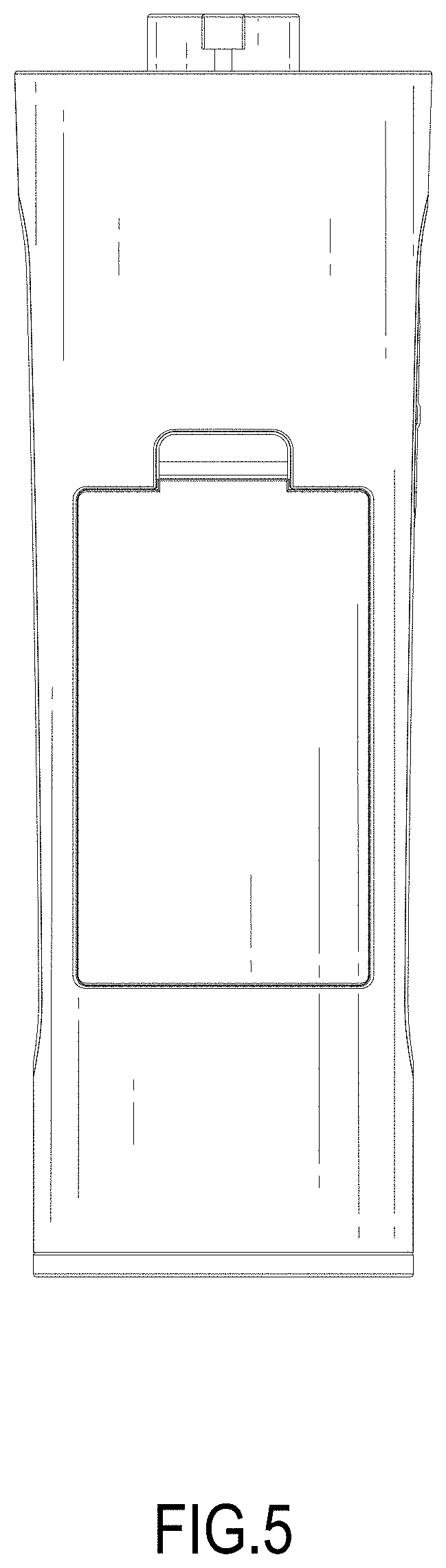 Patent USD1001393 Figure 5 – Multifunctional pet grooming device