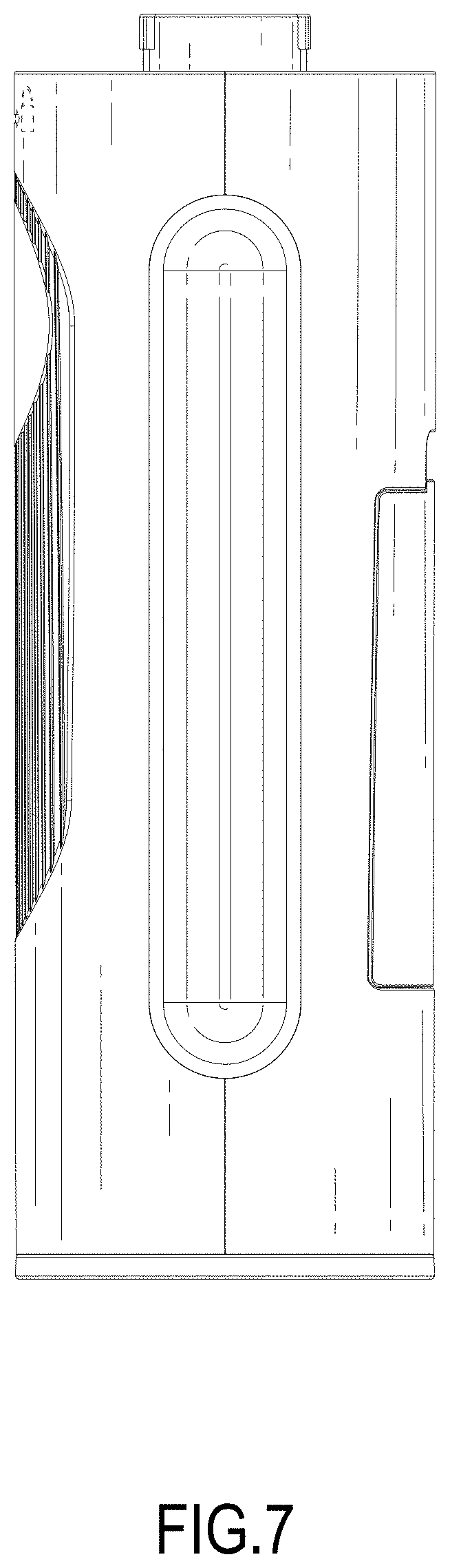 Patent USD1001393 Figure 7 – Multifunctional pet grooming device