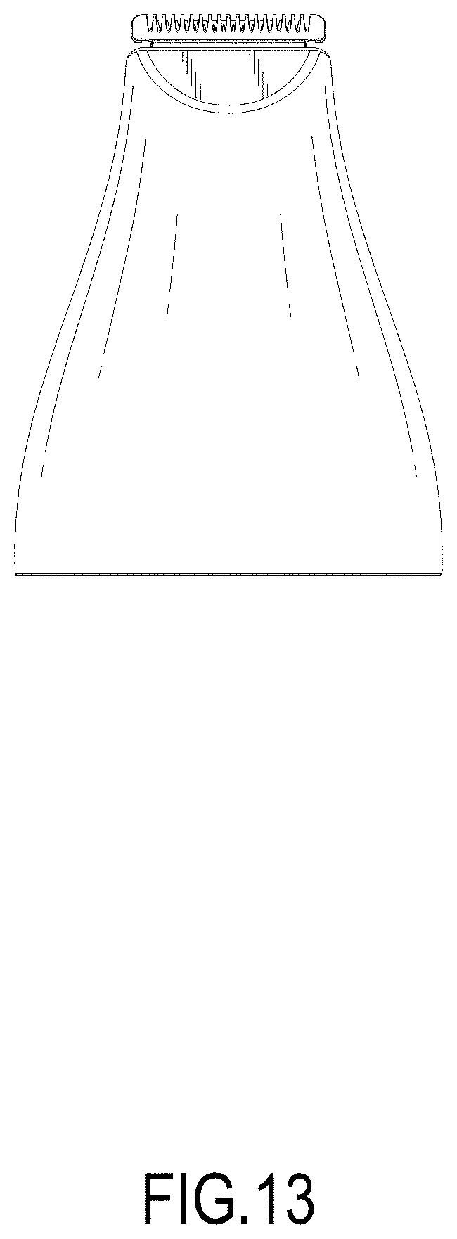 Patent USD1001393 Figure 13 – Multifunctional pet grooming device