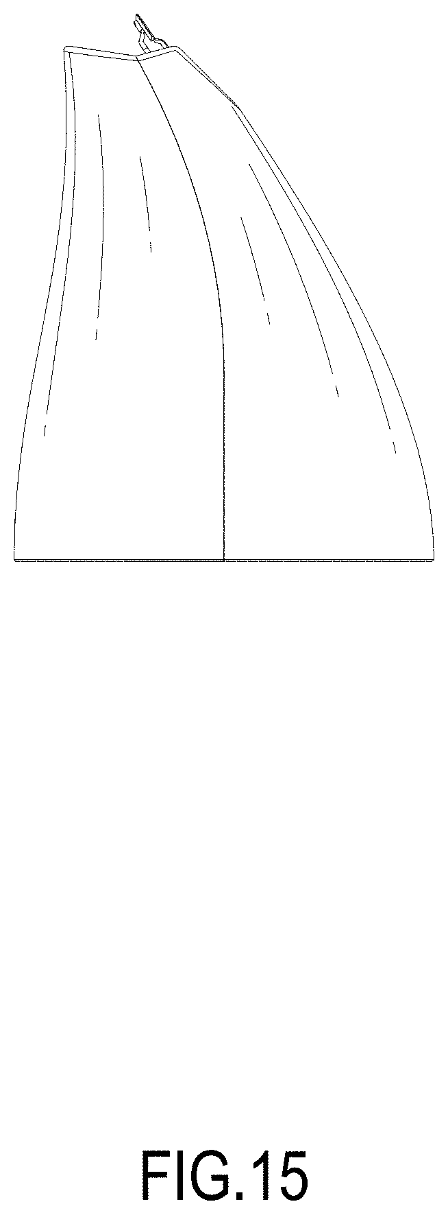 Patent USD1001393 Figure 15 – Multifunctional pet grooming device