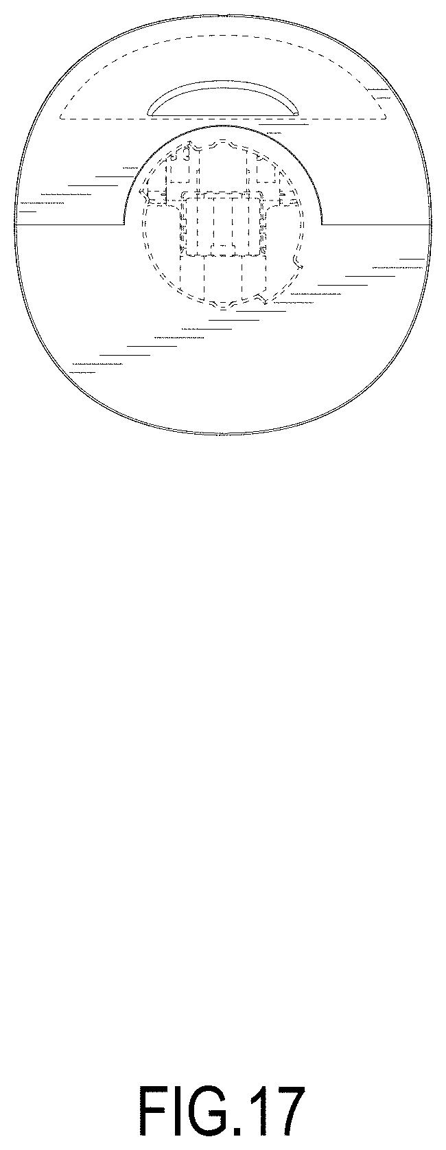 Patent USD1001393 Figure 17 – Multifunctional pet grooming device