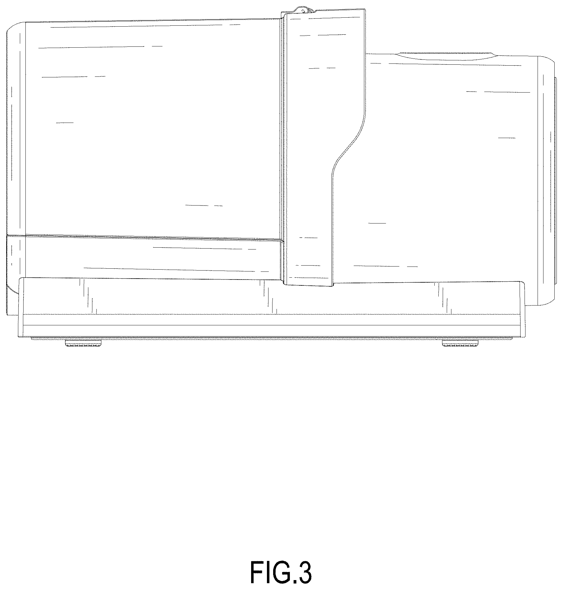 Patent USD1001394 Figure 3 – Pet hair vacuum cleaner