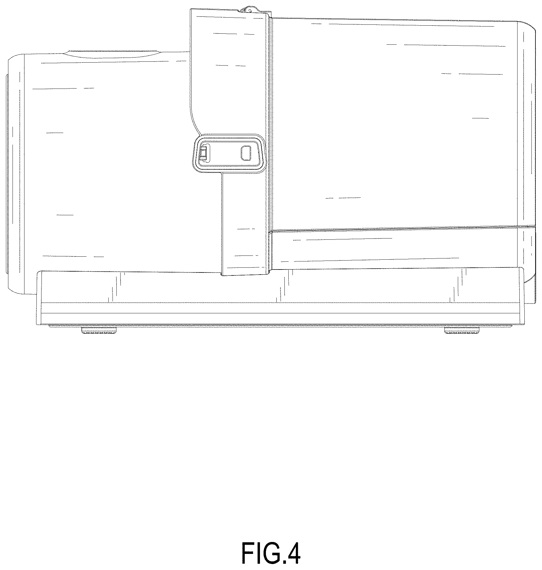 Patent USD1001394 Figure 4 – Pet hair vacuum cleaner